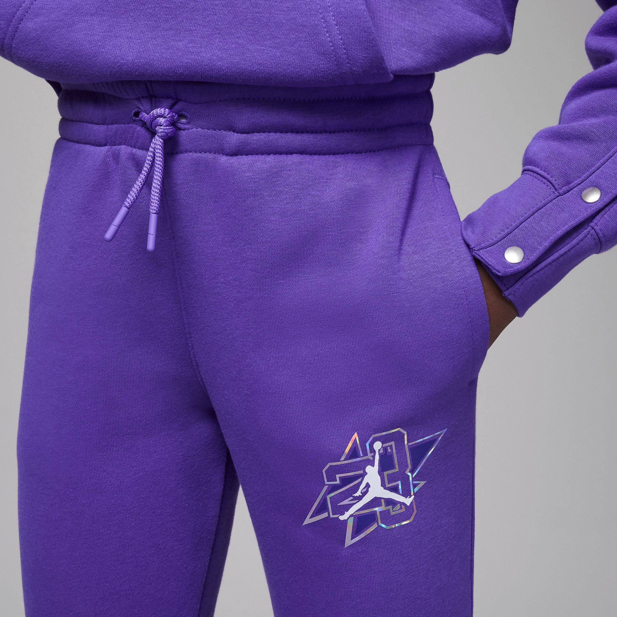 Jordan Take Flight Snap Fleece Pants image number 1