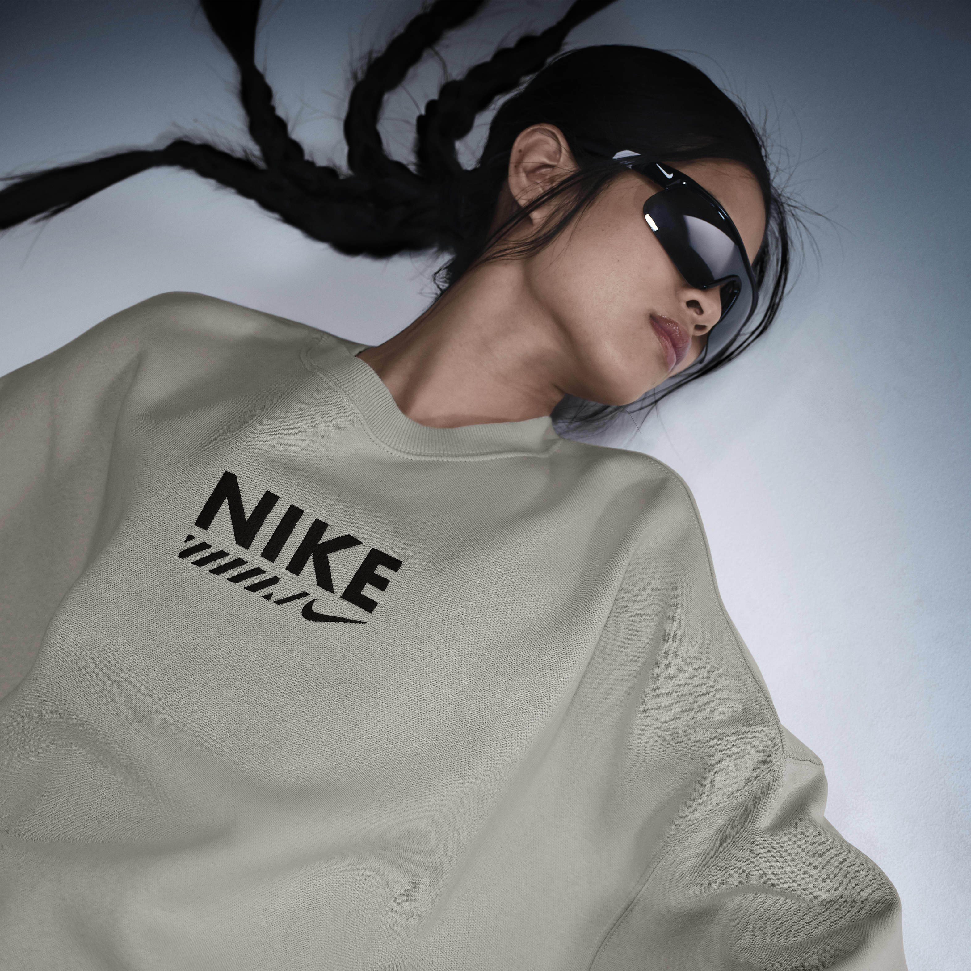 Buy Nike Sportswear Women's Oversized Fleece Crew-Neck