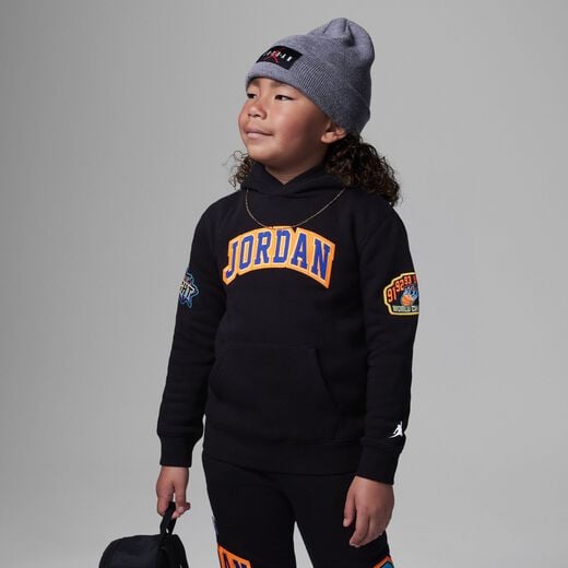 Basketball Hoodies & Sweatshirts-JRDN, Jordan Patch Pack Pullover Hoodie, Little Kids Hoodie