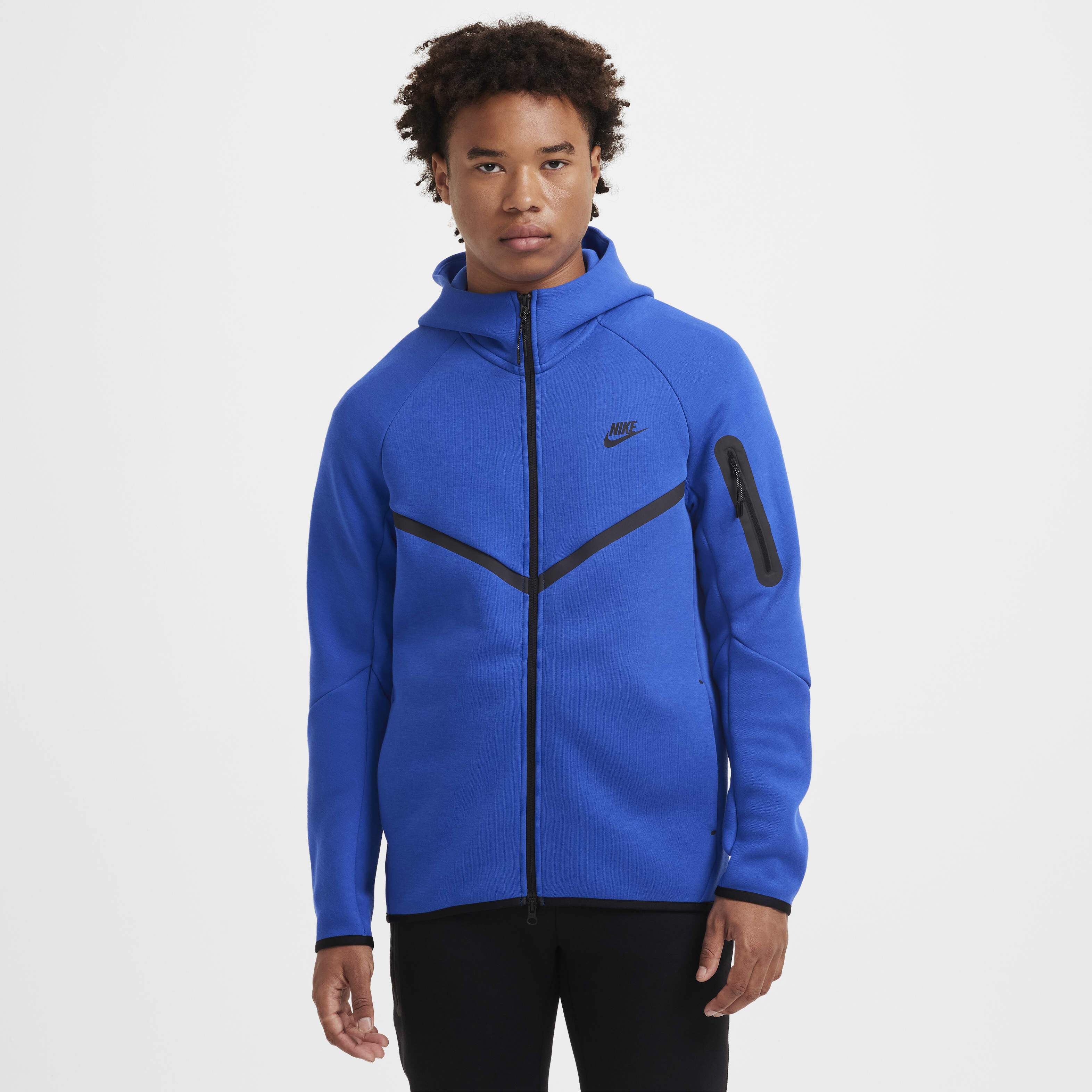 Mens nike chevron full zip hoodie deals