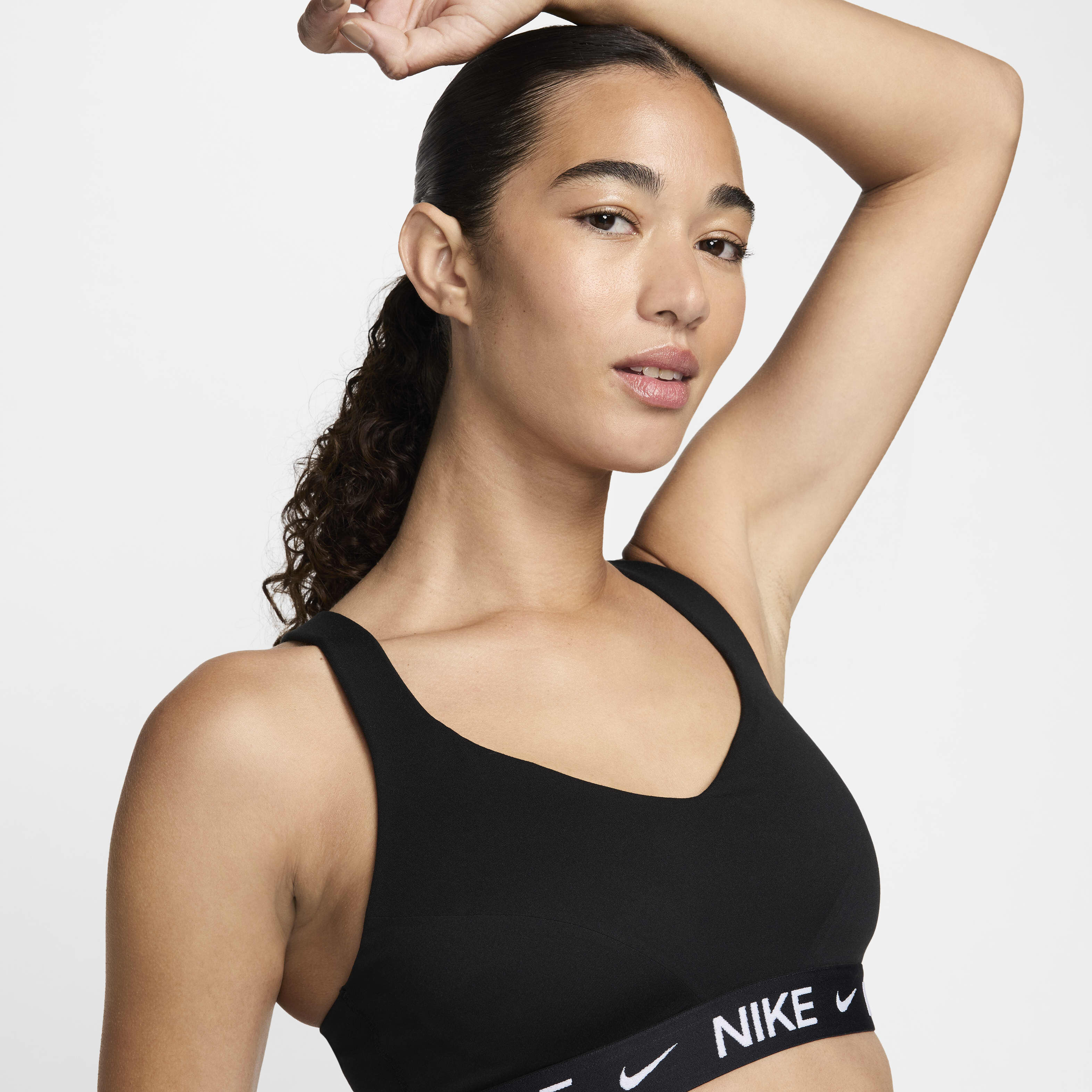 Buy Nike Indy High Support Women s Padded Adjustable Sports Bra Nike Qatar Official