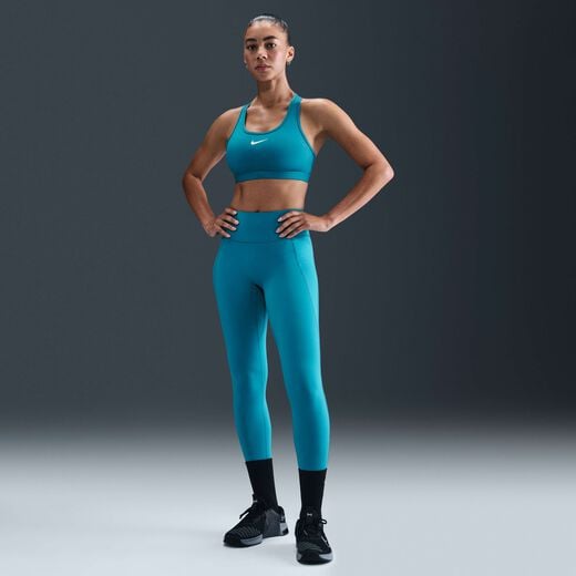 Women's Pants & Tights-Nike, Nike Universa, Women's High-Waisted Full-Length Leggings with No Front Seam