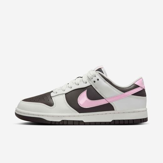 Women's Collection-Nike, Nike Dunk Low 'Pink Swoosh', Women's Shoes Women's Collection-Nike, Nike Dunk Low 'Pink Swoosh', Women's Shoes