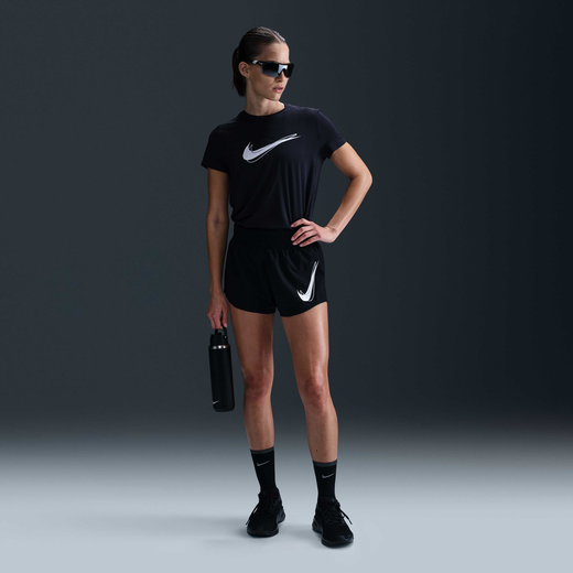 جديد الشورتات النسائية-نايكي, نايكي ون سووش, شورت الجري دراي-فت بخصر متوسط وسروال داخلي للرجال