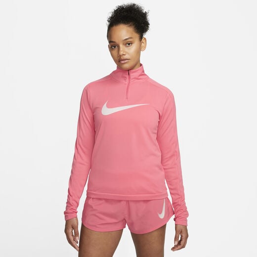 Bestseller KSA-Nike, Nike Dri-FIT Swoosh, Women's 1/4-Zip Long-Sleeve Running Mid Layer