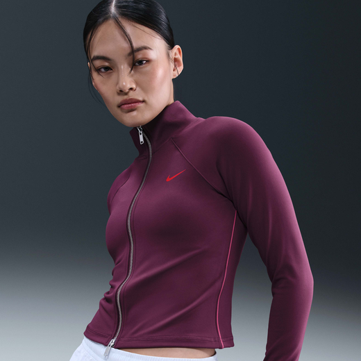 Burgundy-Nike, Nike Sportswear, Women's Jacket