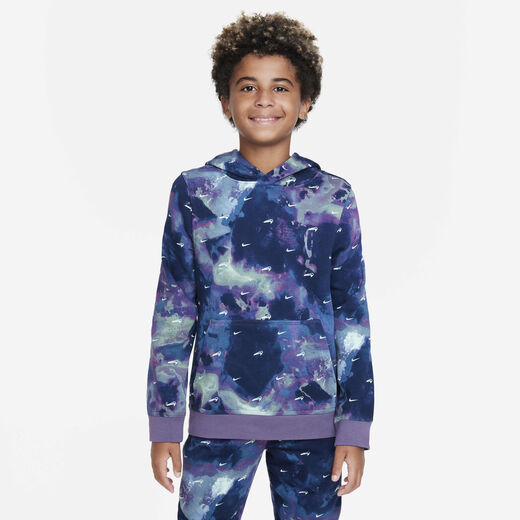 Nike Kids - Hoodies & Sweatshirts-Nike, Nike Sportswear Club Fleece, Older Kids' (Boys') Pullover Hoodie