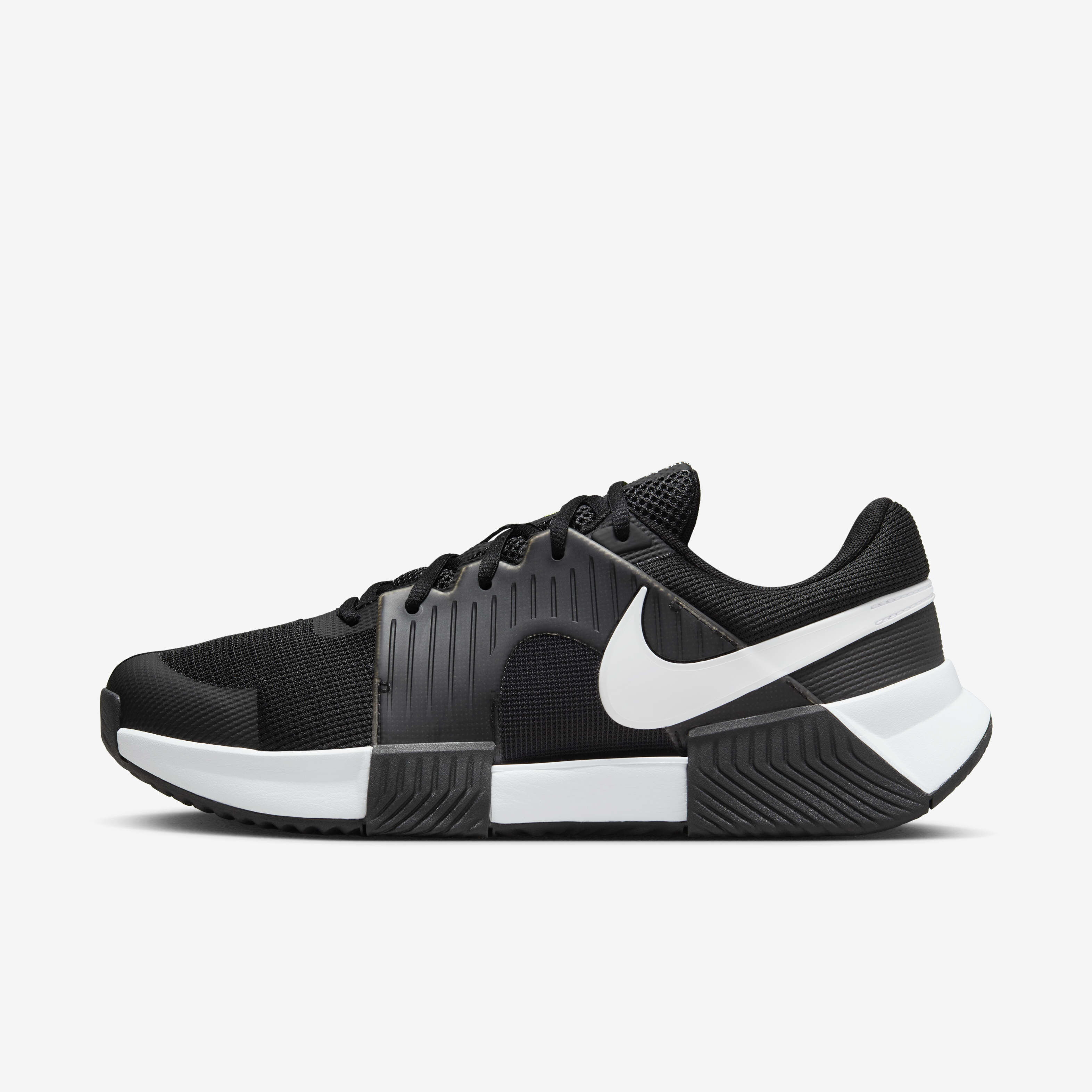 Nike zoom black and white mens hot sale
