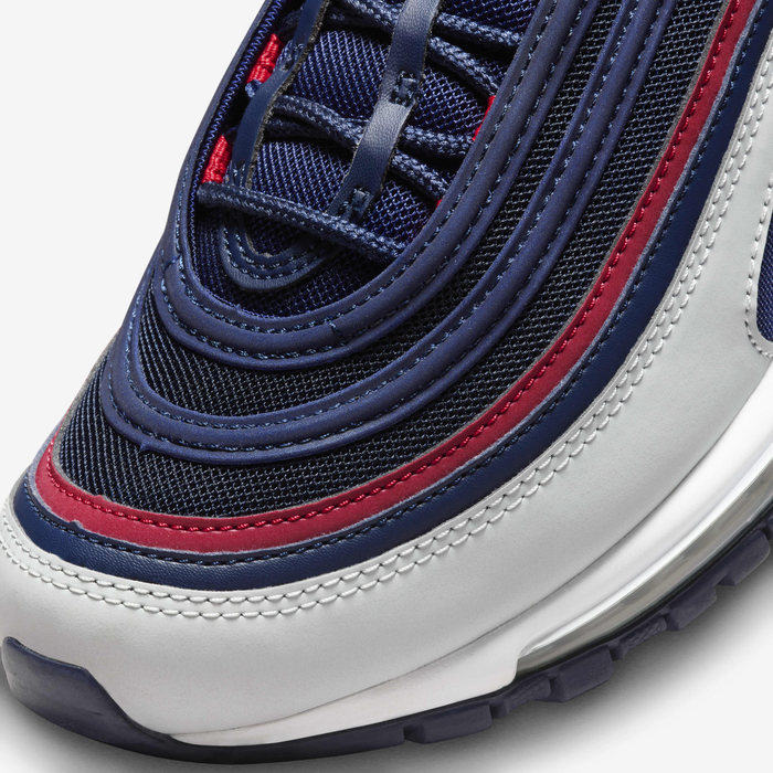HOT Air Max 97 White With Red And Blue Strip Buy Nike Air Max