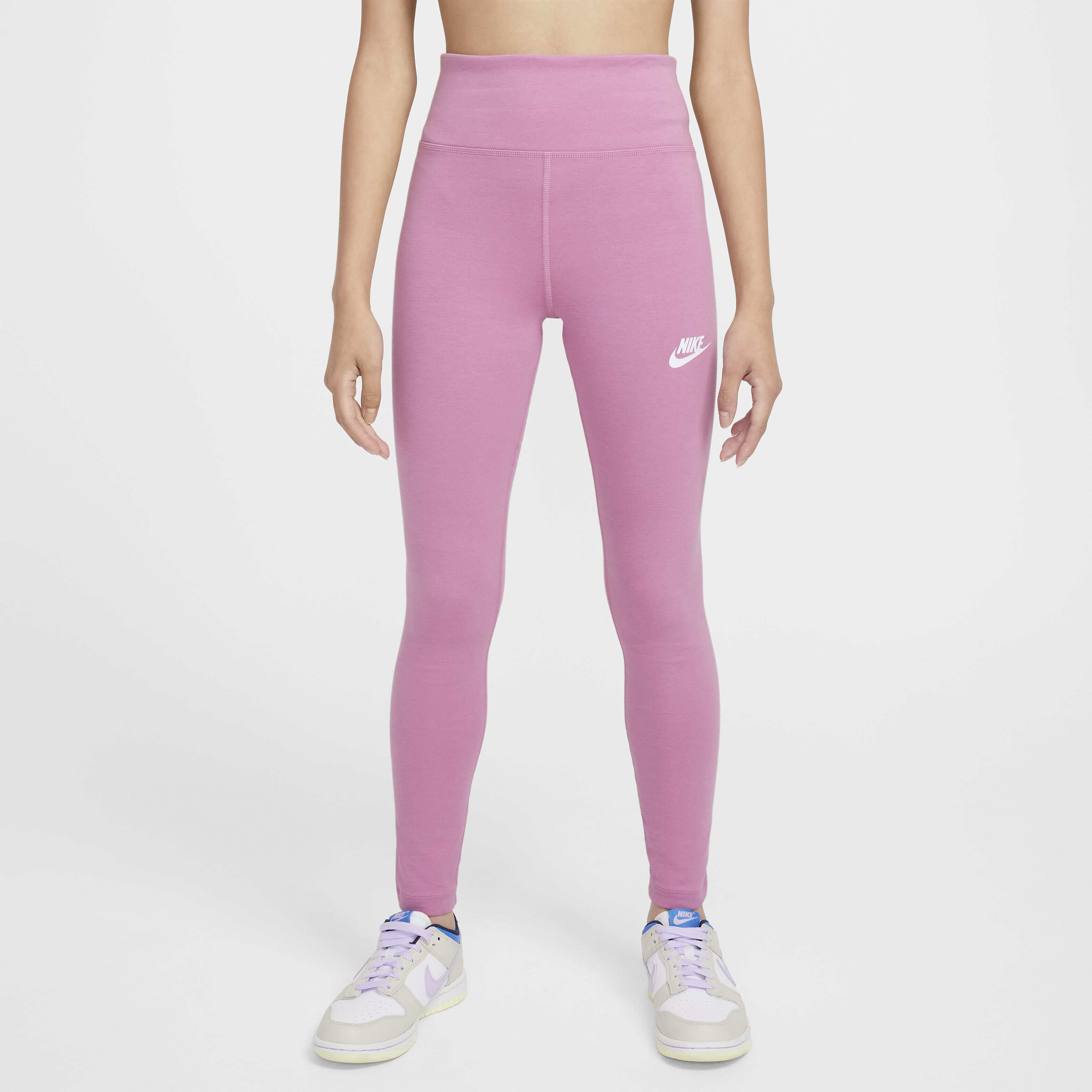 Buy Nike Sportswear Classic Girls High Waisted Leggings Nike Qatar Official