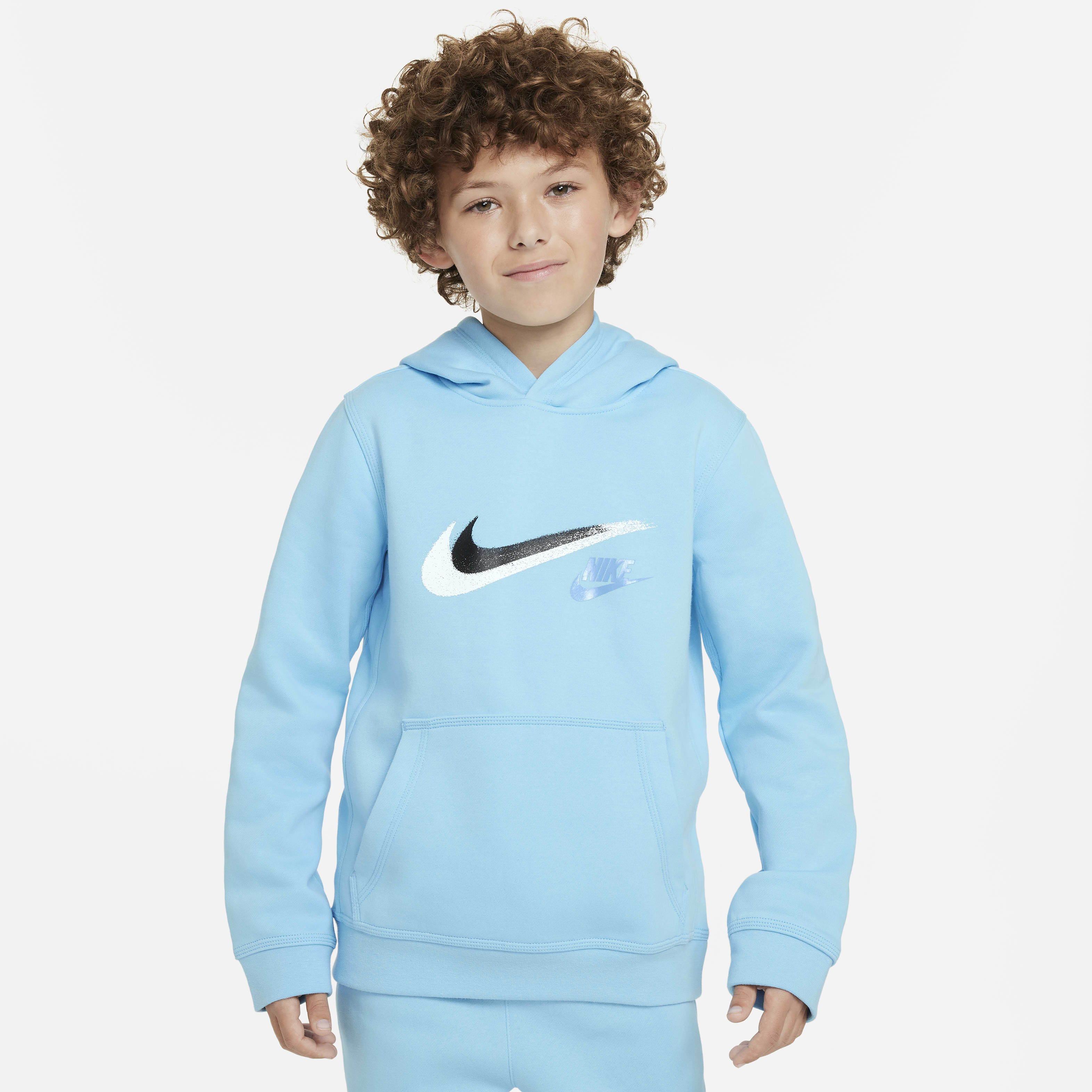 Nike sportswear hooded t shirt 2025