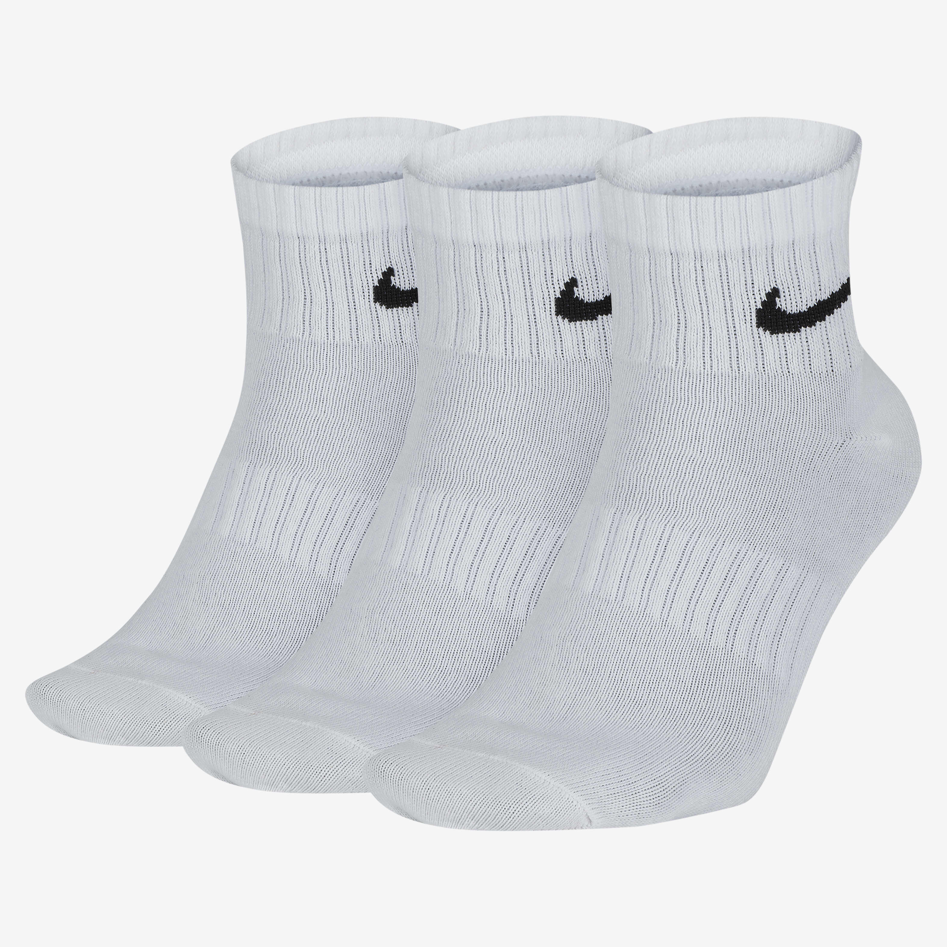 Mens nike socks black online