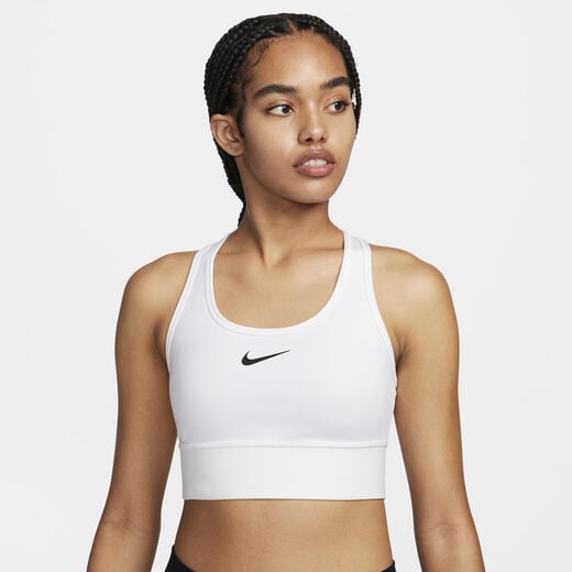 Women's Fitness-Nike, Nike Swoosh Medium-Support, Women's Padded Longline Sports Bra
