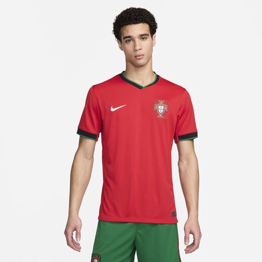 Kits & Jerseys-Nike, Portugal (Men's Team) 2024/25 Stadium Home, Men's Nike Dri-FIT Football Replica Shirt