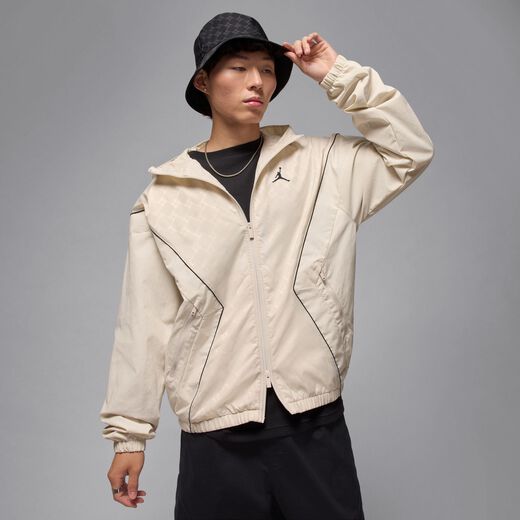 Men's Clothing-JRDN, Jordan Brooklyn, Men's Hooded Draft Jacket