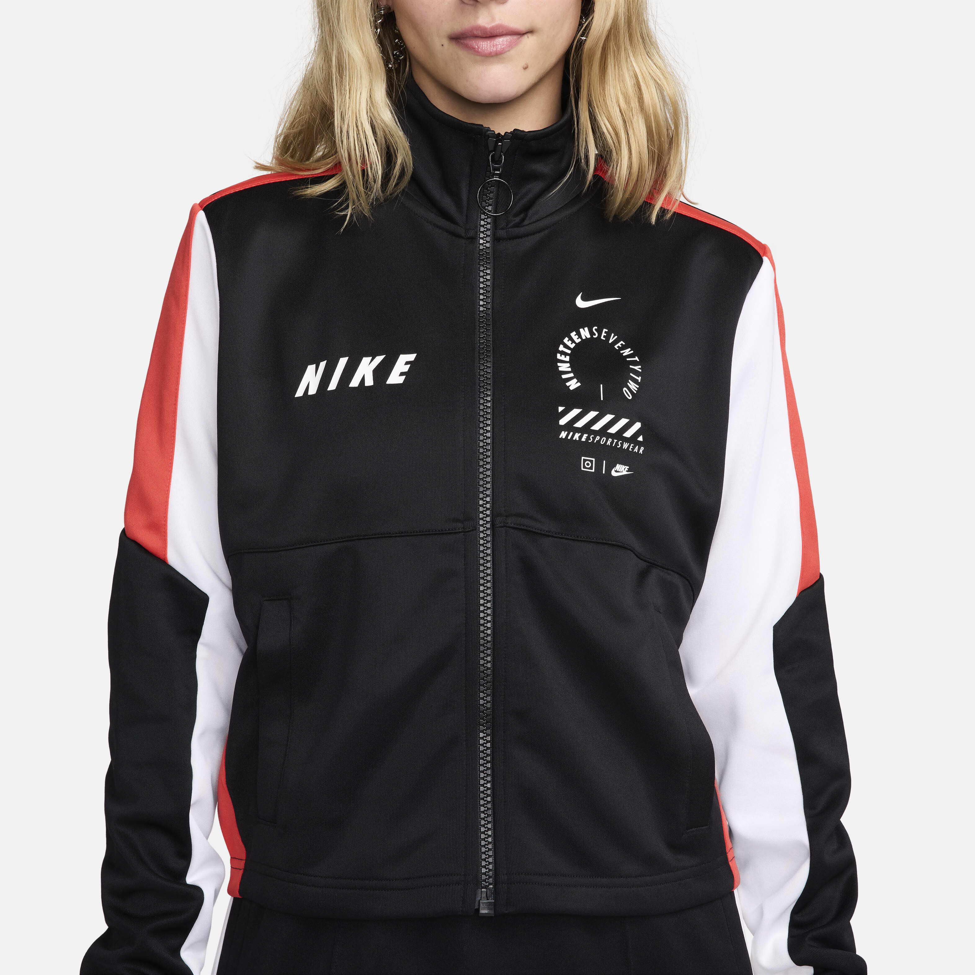 Nike track top womens top