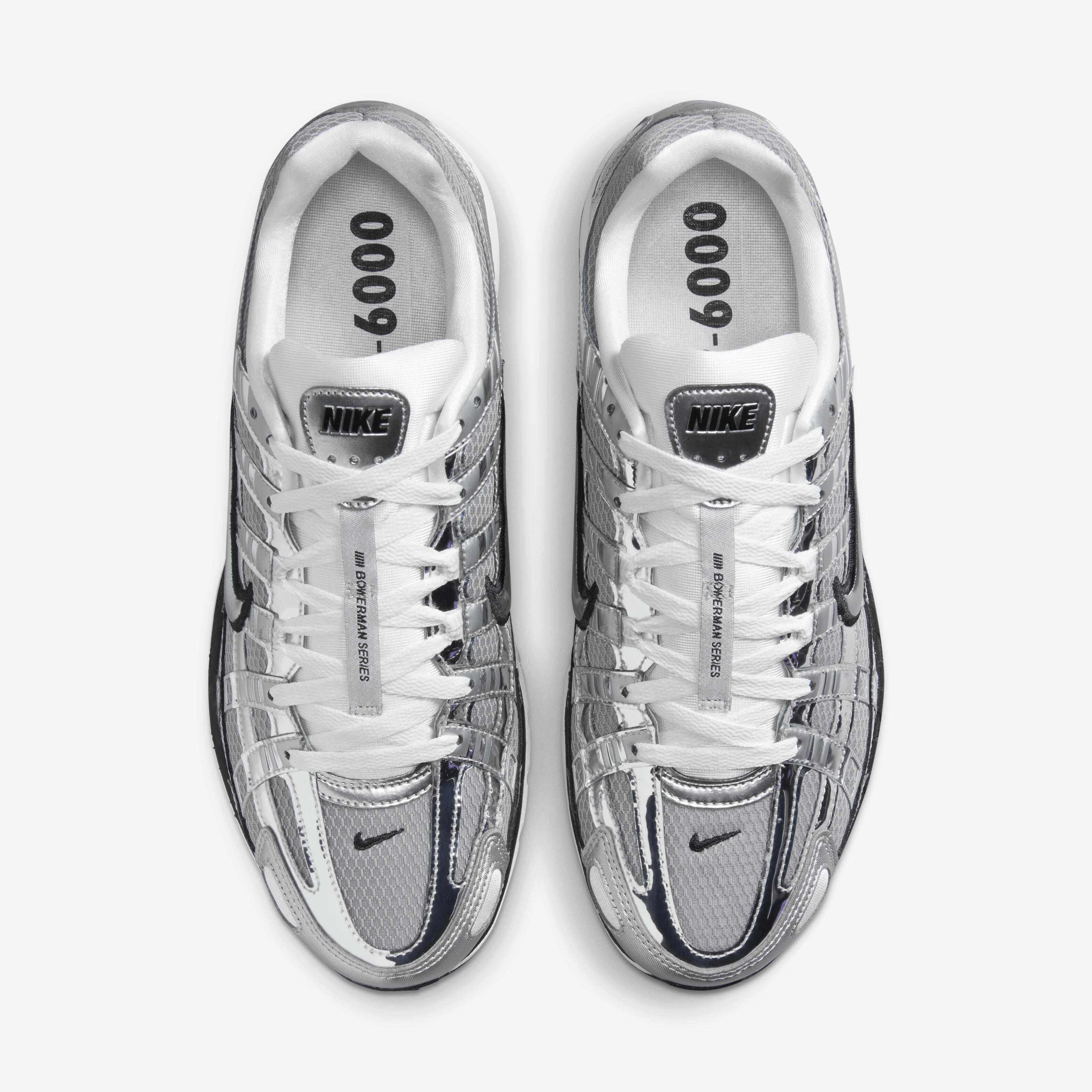 Buy Nike P-6000 Shoe - Metallic Silver/Sail/Black/Metallic