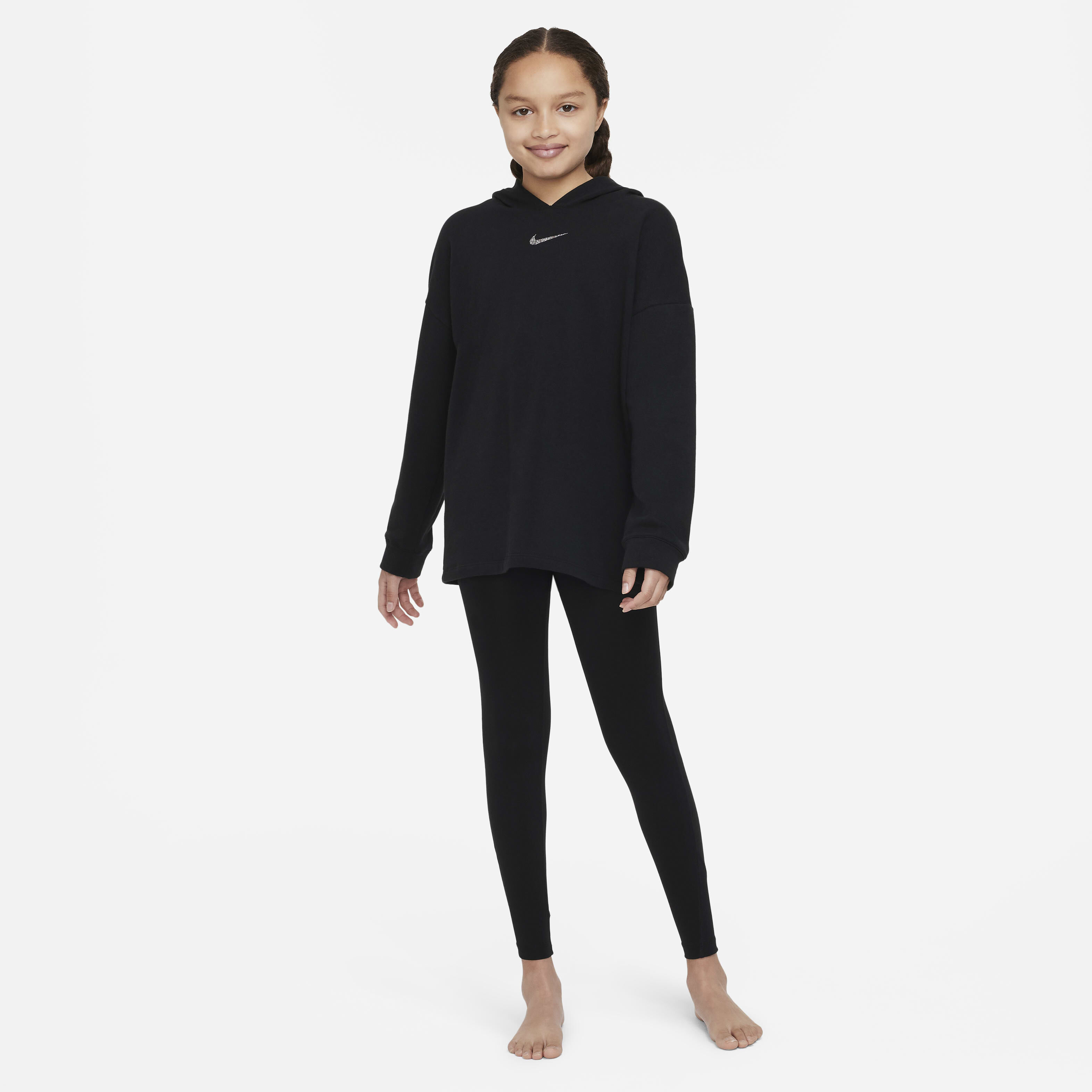 Buy Nike Yoga Dri FIT Older Kids Girls Leggings Nike Qatar Official