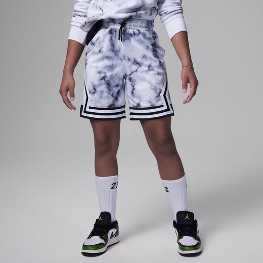 Shorts-JRDN, Jordan Jumpman Printed Diamond Shorts, Big Kids Dri-FIT Shorts