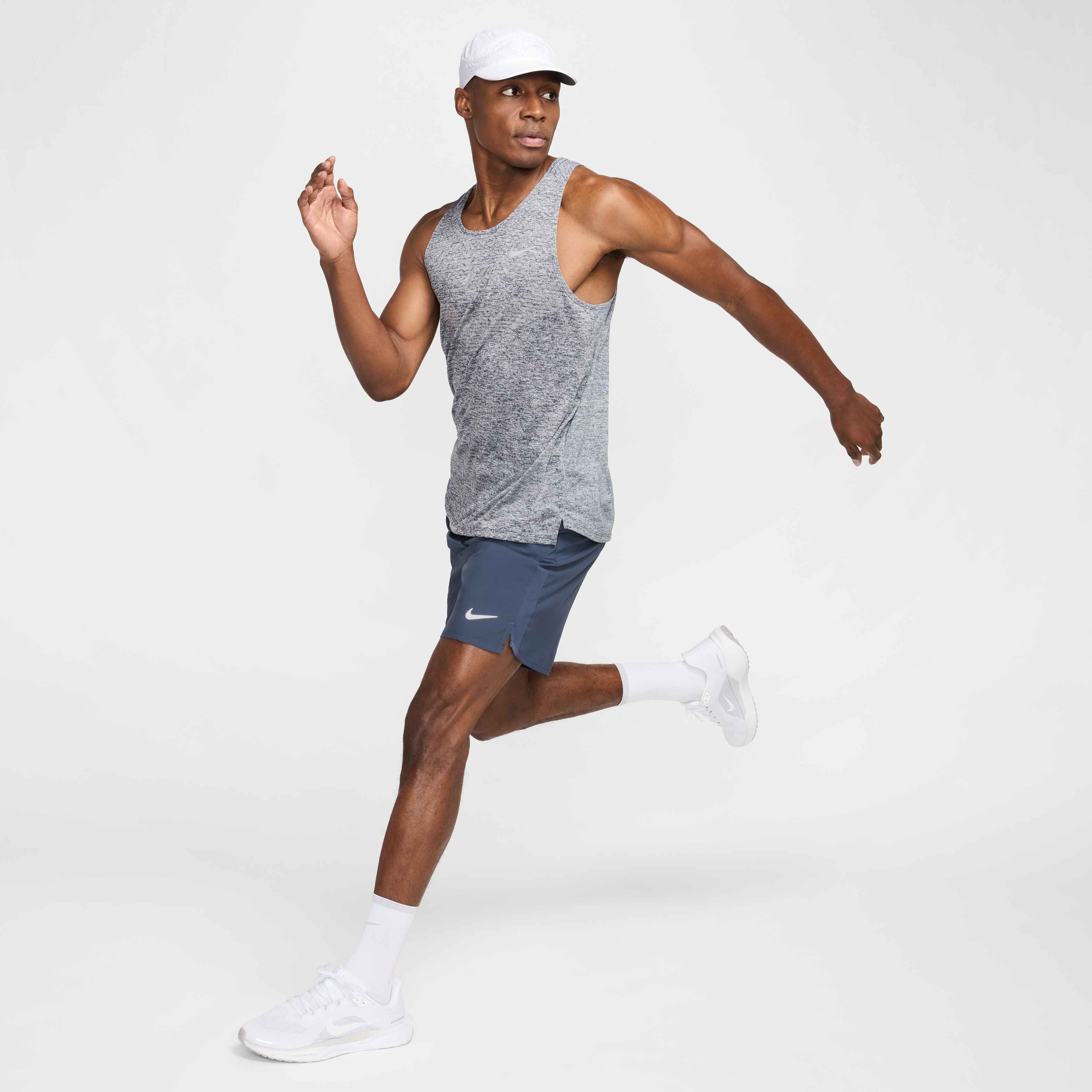 Buy Nike Stride Men's Dri-FIT ADV Running Tank Top - Thunder