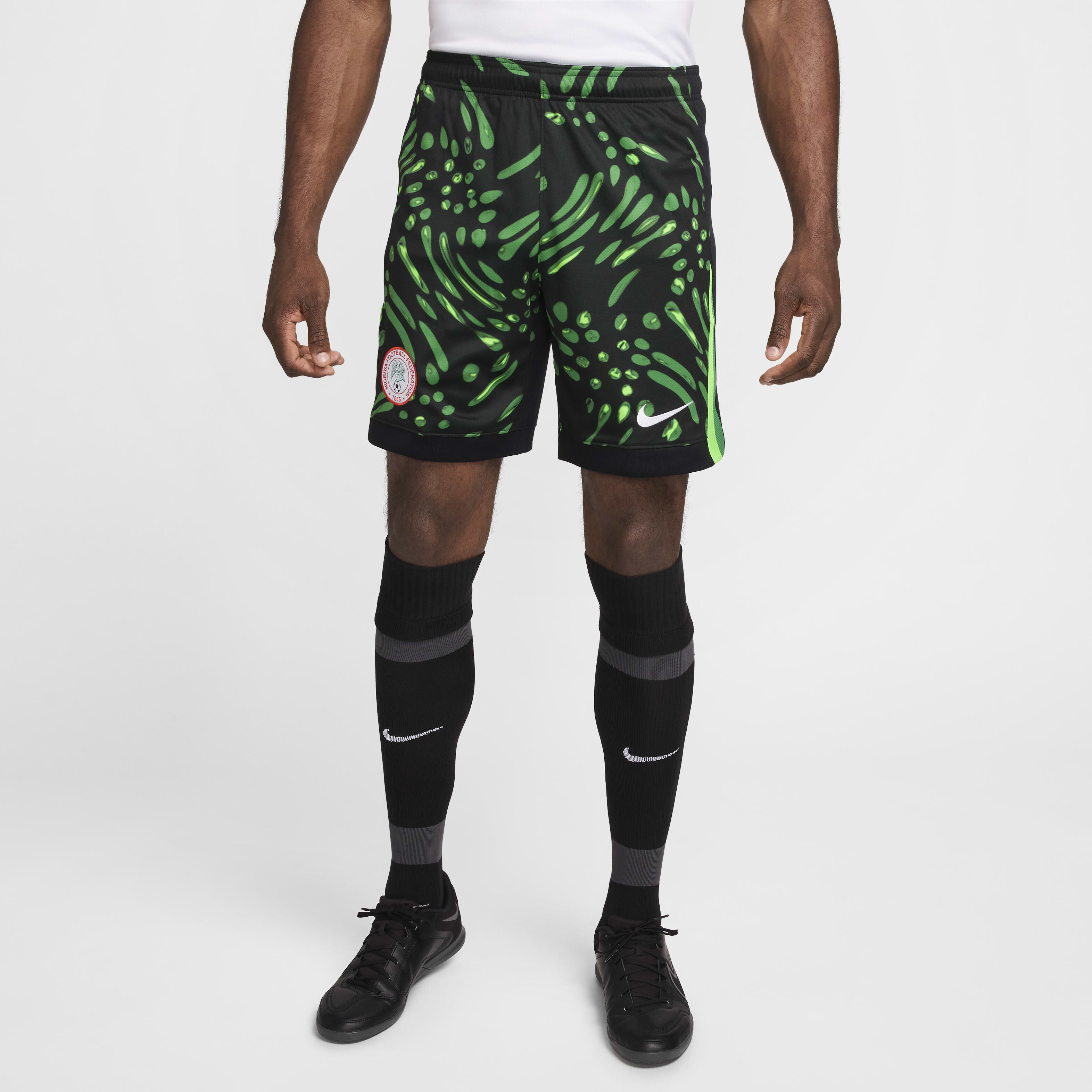 Buy Nigeria 2024 Stadium Away Men s Nike Dri FIT Football Replica Shorts Nike Qatar Official
