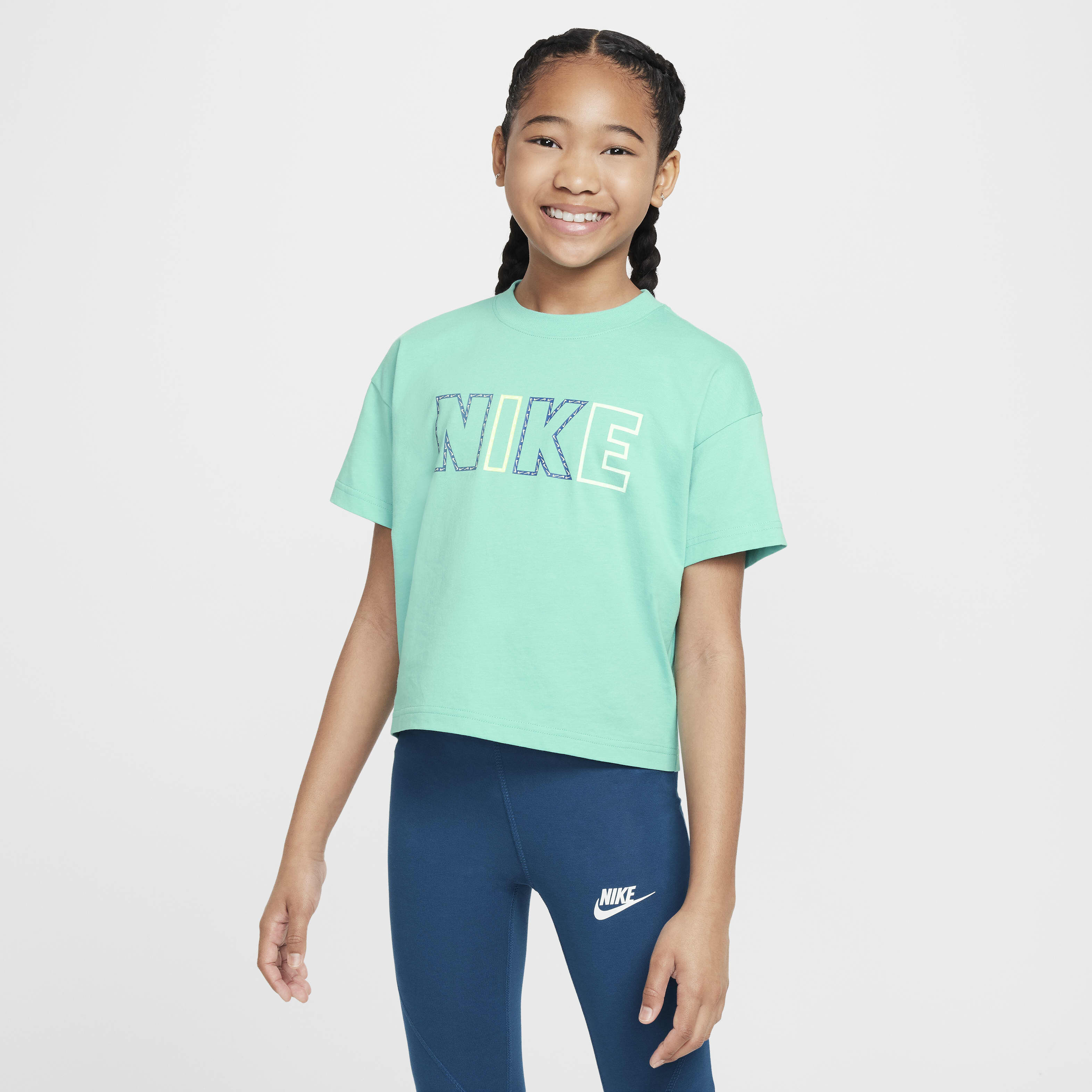 Buy Nike Sportswear Essential Older Kids Girls T Shirt Nike Qatar Official