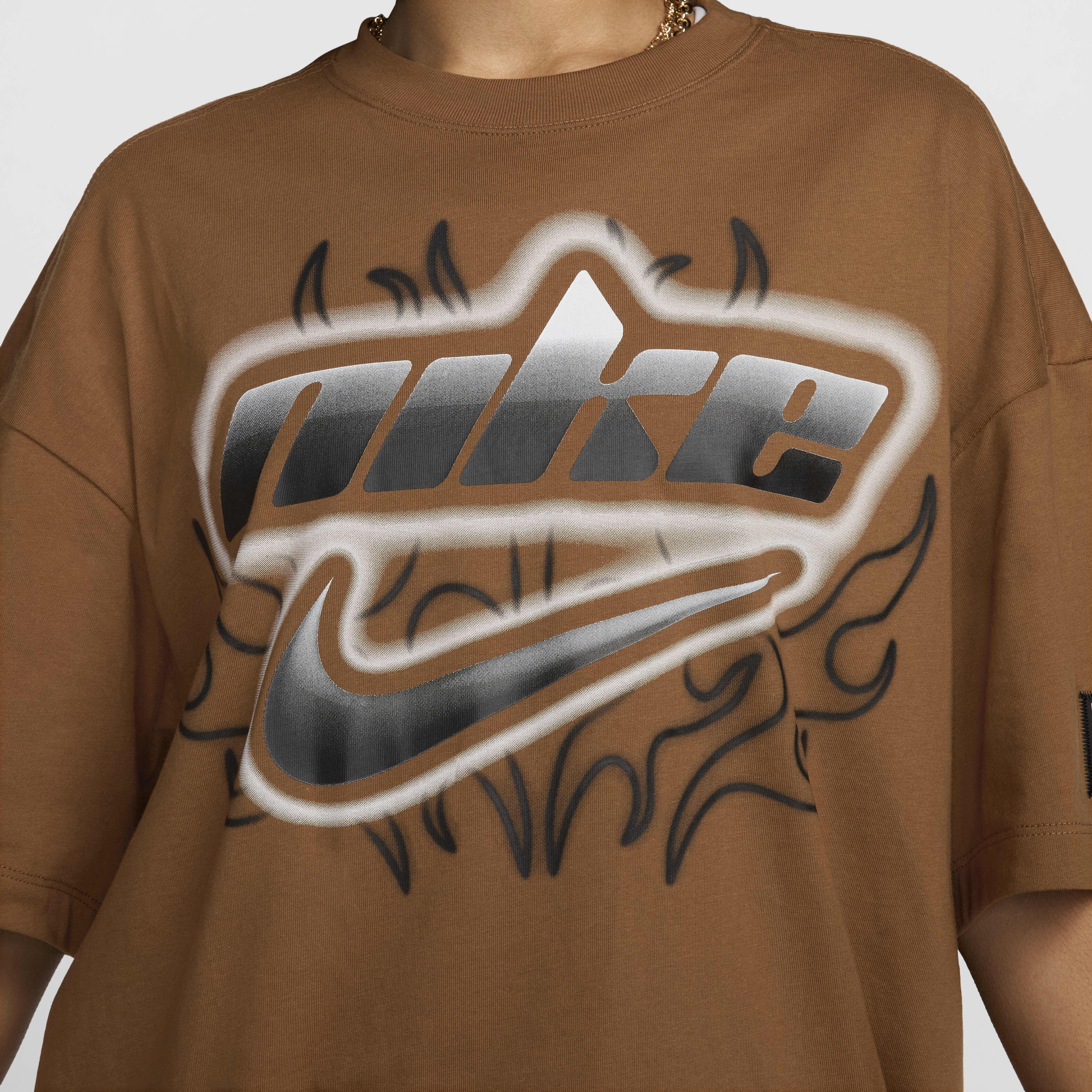 Nike t shirt rose gold shop