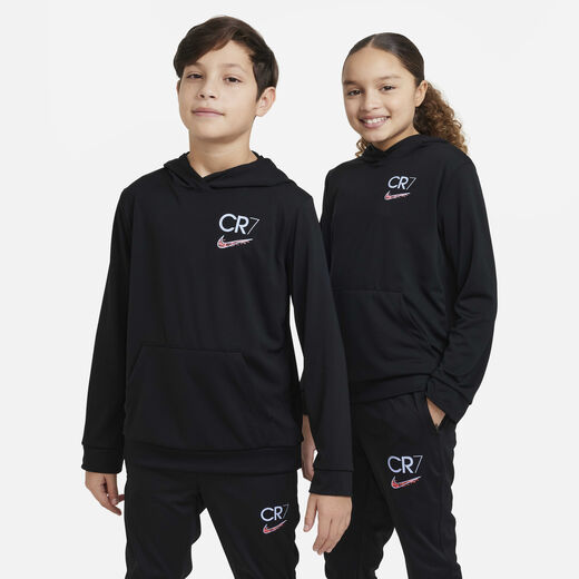 Hoodies & Sweatshirts-Nike, CR7, Older Kids' Pullover Football Hoodie