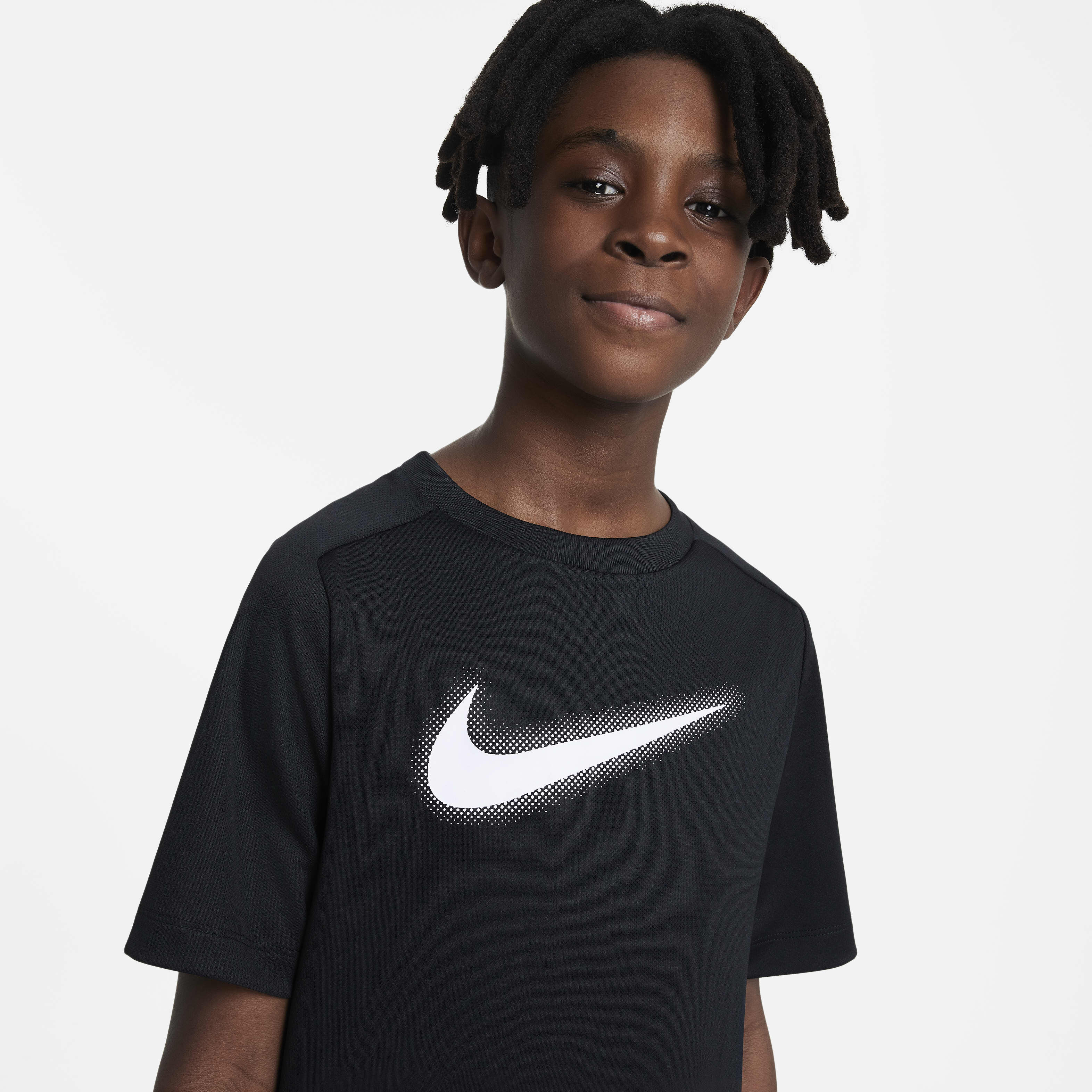 Buy Nike Multi Older Kids Boys Dri FIT Graphic Training Top Nike Qatar Official