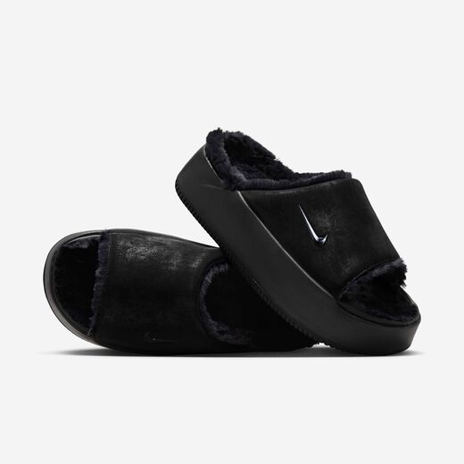 New In Women's Sandals Slides-Nike, Nike Calm Elevation Fur, Women's Slides