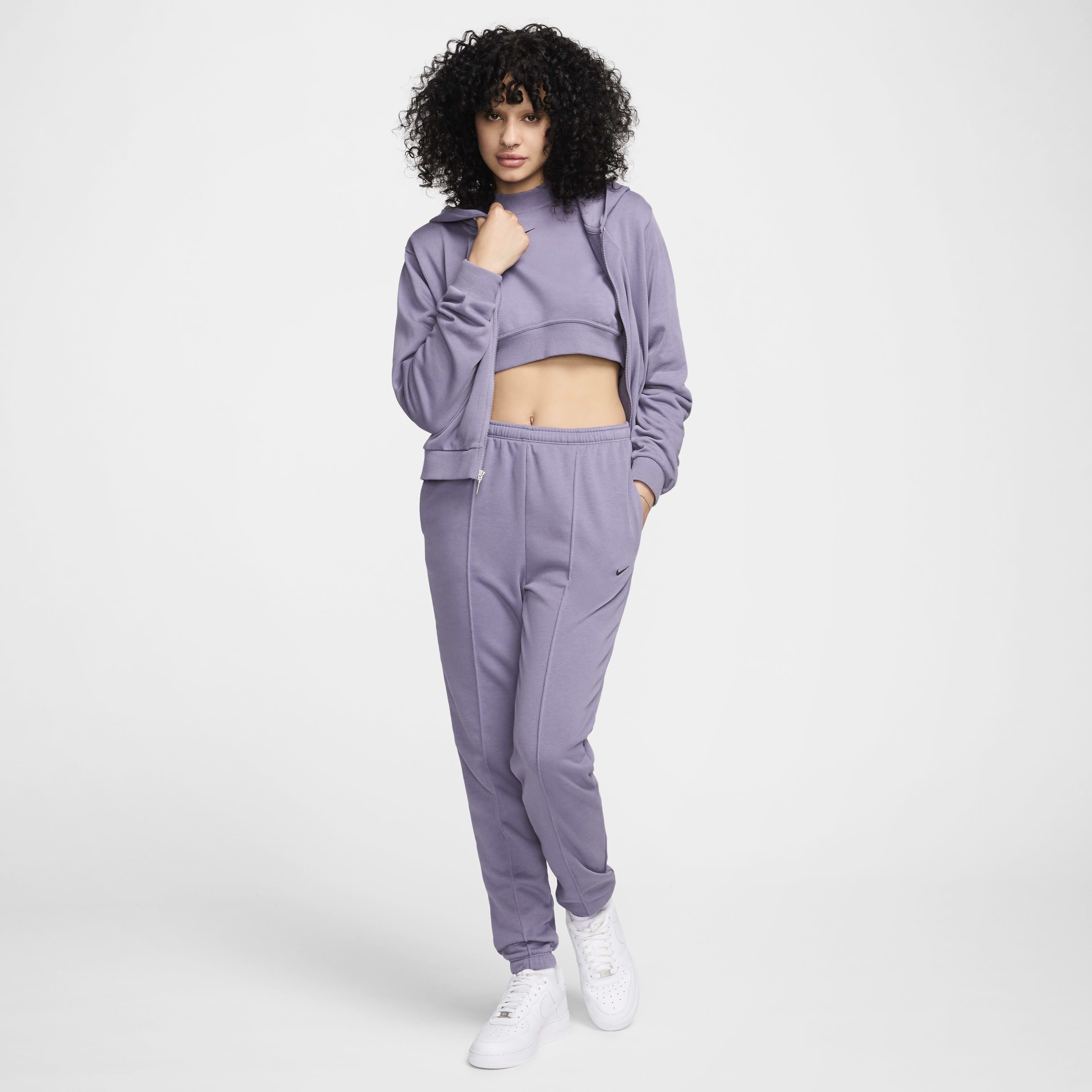Buy Nike Sportswear Chill Terry Women s Slim High Waisted French Terry Tracksuit Bottoms Nike Qatar Official