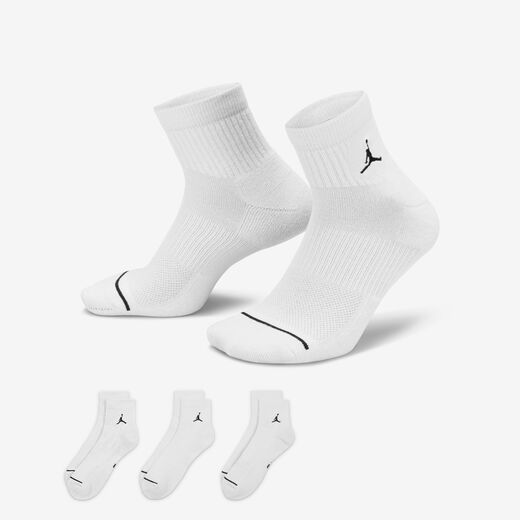 Accessories & Equipment-JRDN, Jordan, Everyday Ankle Socks (3 Pairs)