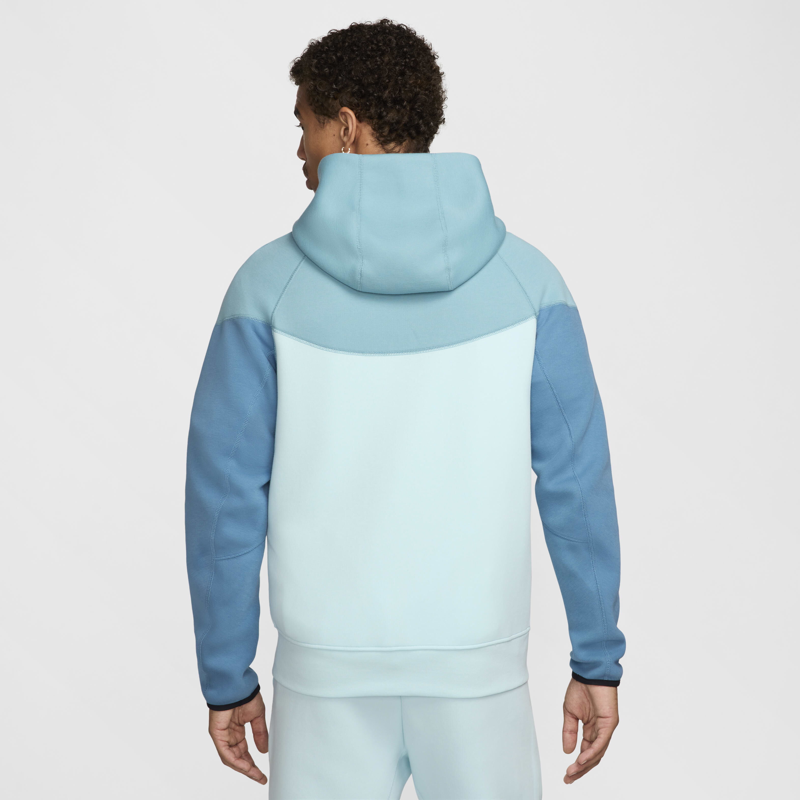 Nike tech fleece glacier grey hoodie shop