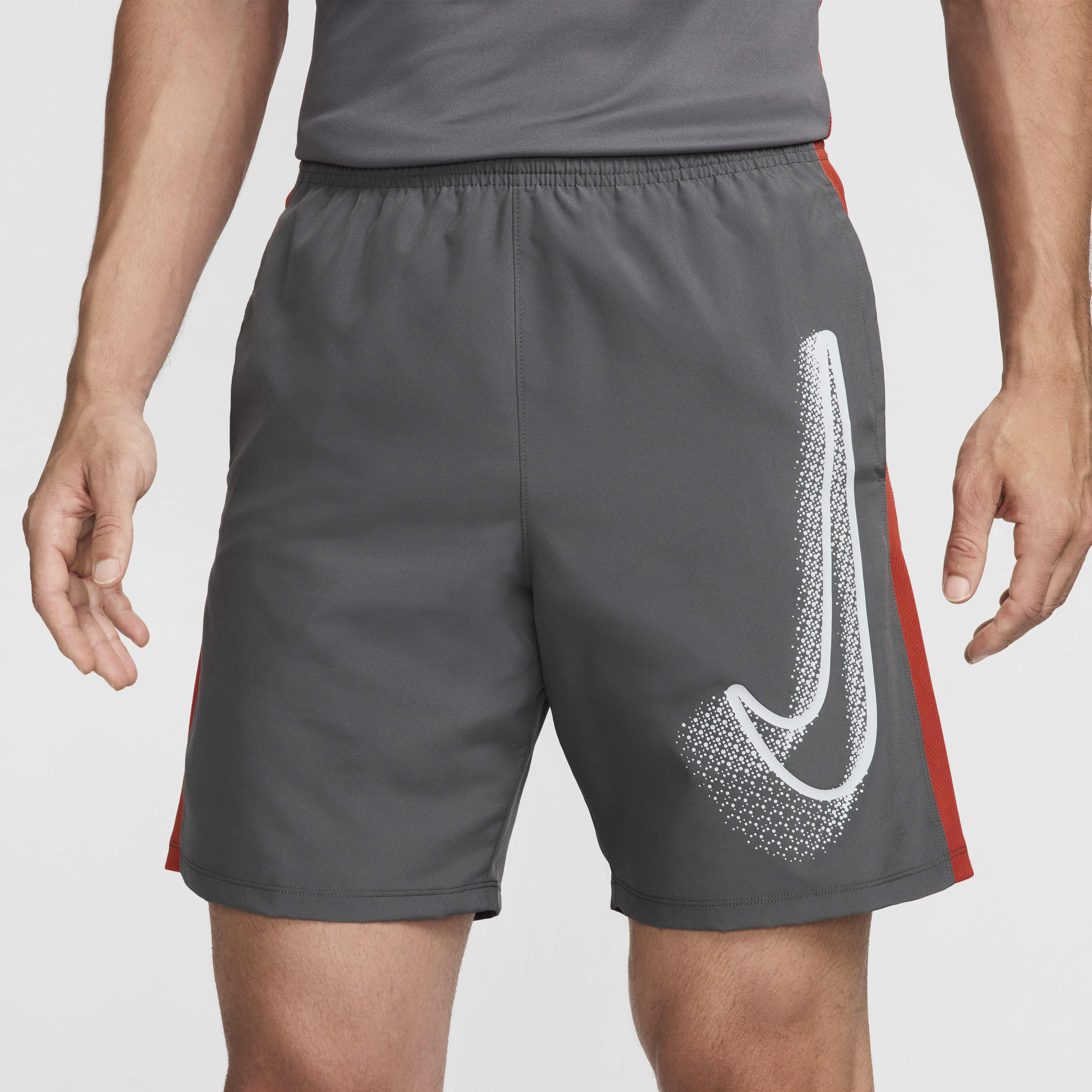 Nike academy grey shorts sale