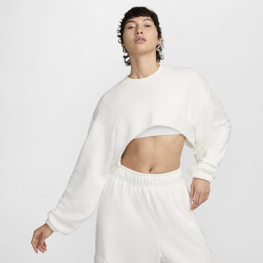 Hoodies & Sweatshirts-Nike, Nike Sportswear, Women's Oversized French Terry Shrug Hoodies & Sweatshirts-Nike, Nike Sportswear, Women's Oversized French Terry Shrug