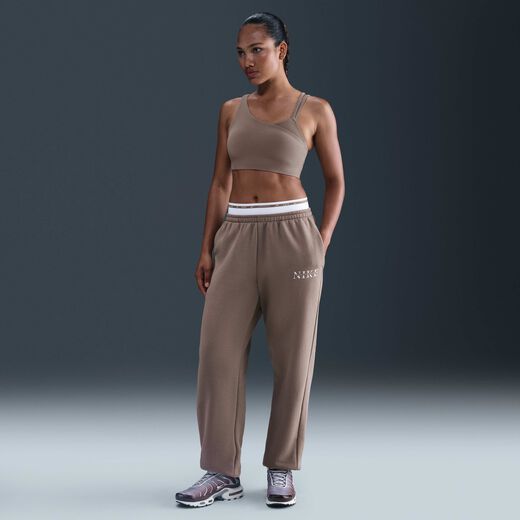Trousers & Tights-Nike, Nike Sportswear Phoenix Fleece, Women's High-Waisted Tracksuit Bottoms