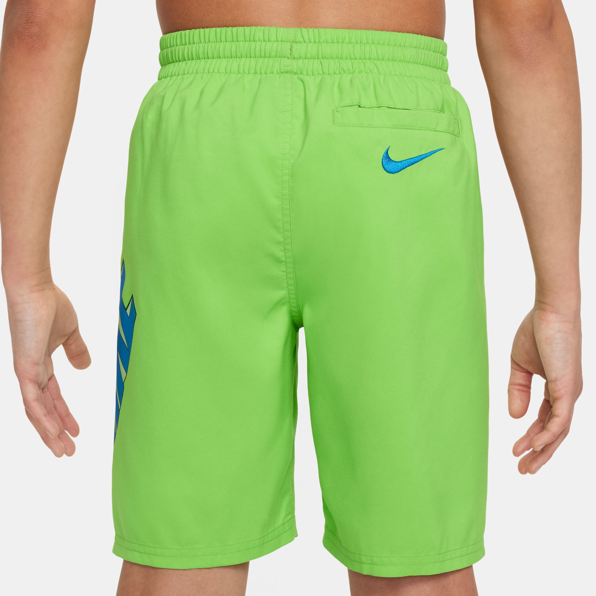 Nike green swim shorts sales