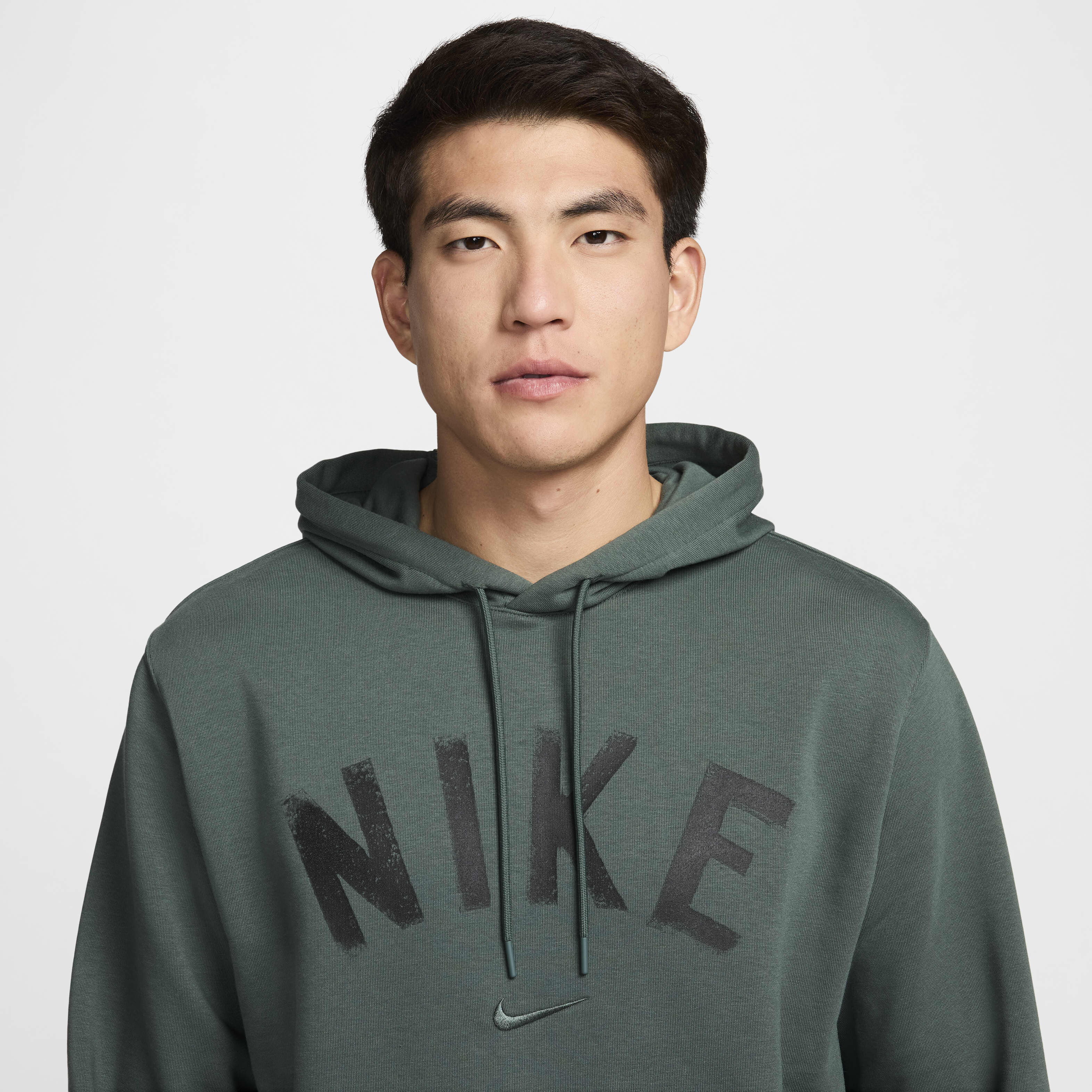 Buy Nike Swoosh Men s Dri FIT French Terry Pullover Fitness Hoodie Nike Qatar Official