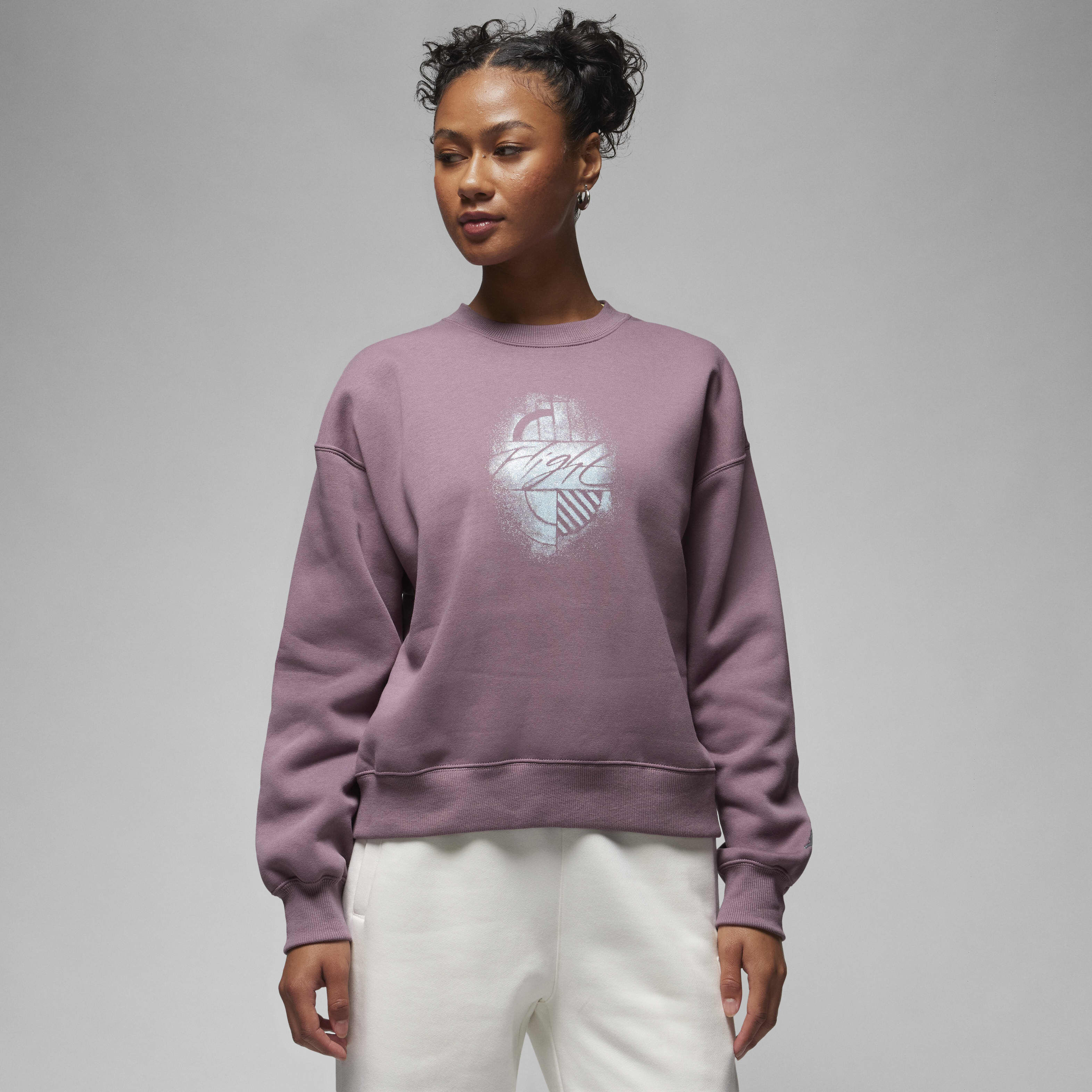 Buy Jordan Brooklyn Fleece Women s Graphic Crew Neck Sweatshirt Nike Qatar Official