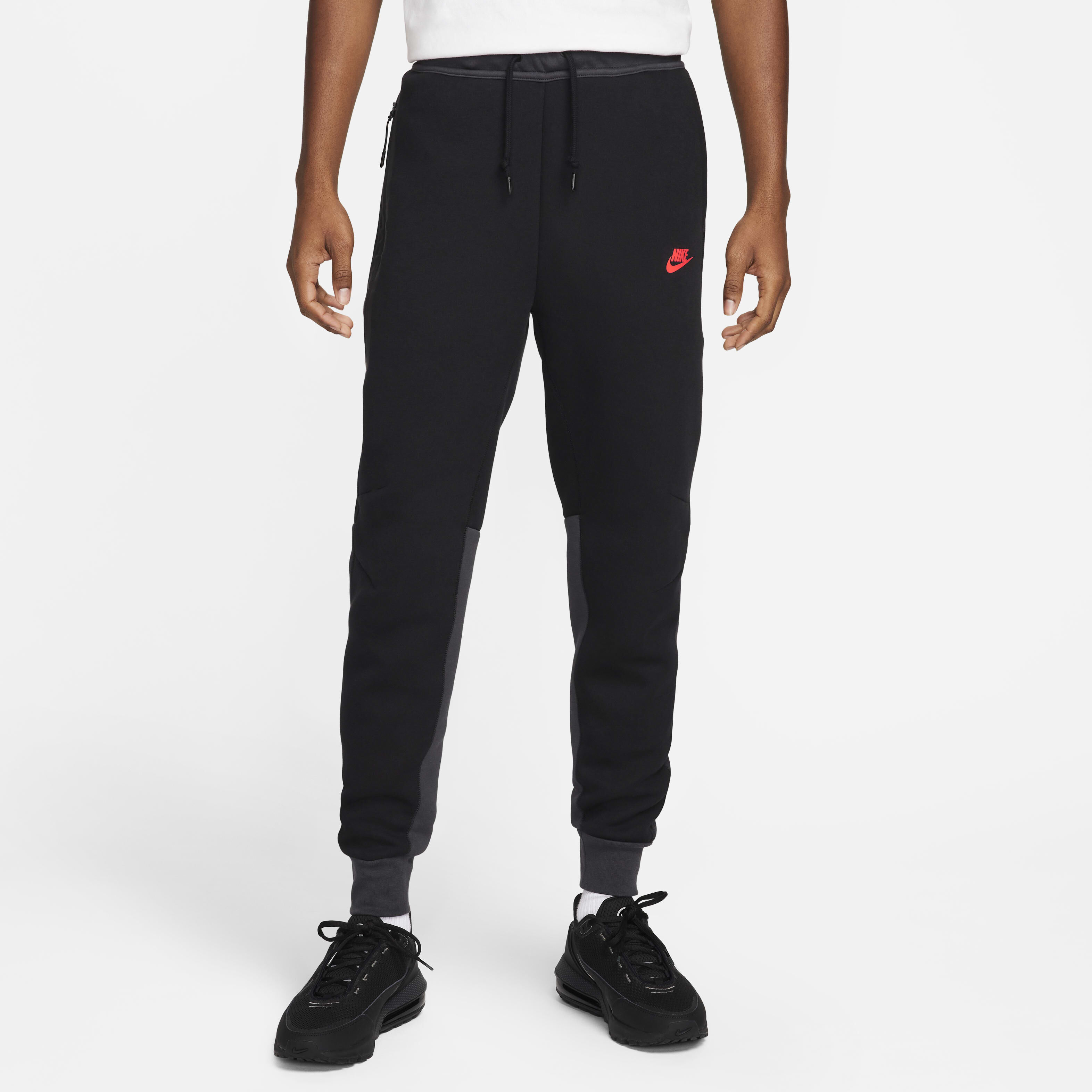Fleece Joggers Mens Black Slim Fit Joggers Buy Nike Sportswear
