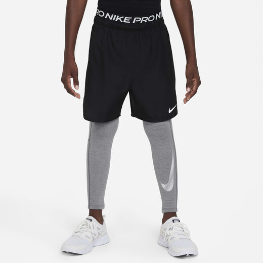 Nike Kids - Leggings-Nike, Nike Pro Warm Dri-FIT, Older Kids' (Boys') Tights