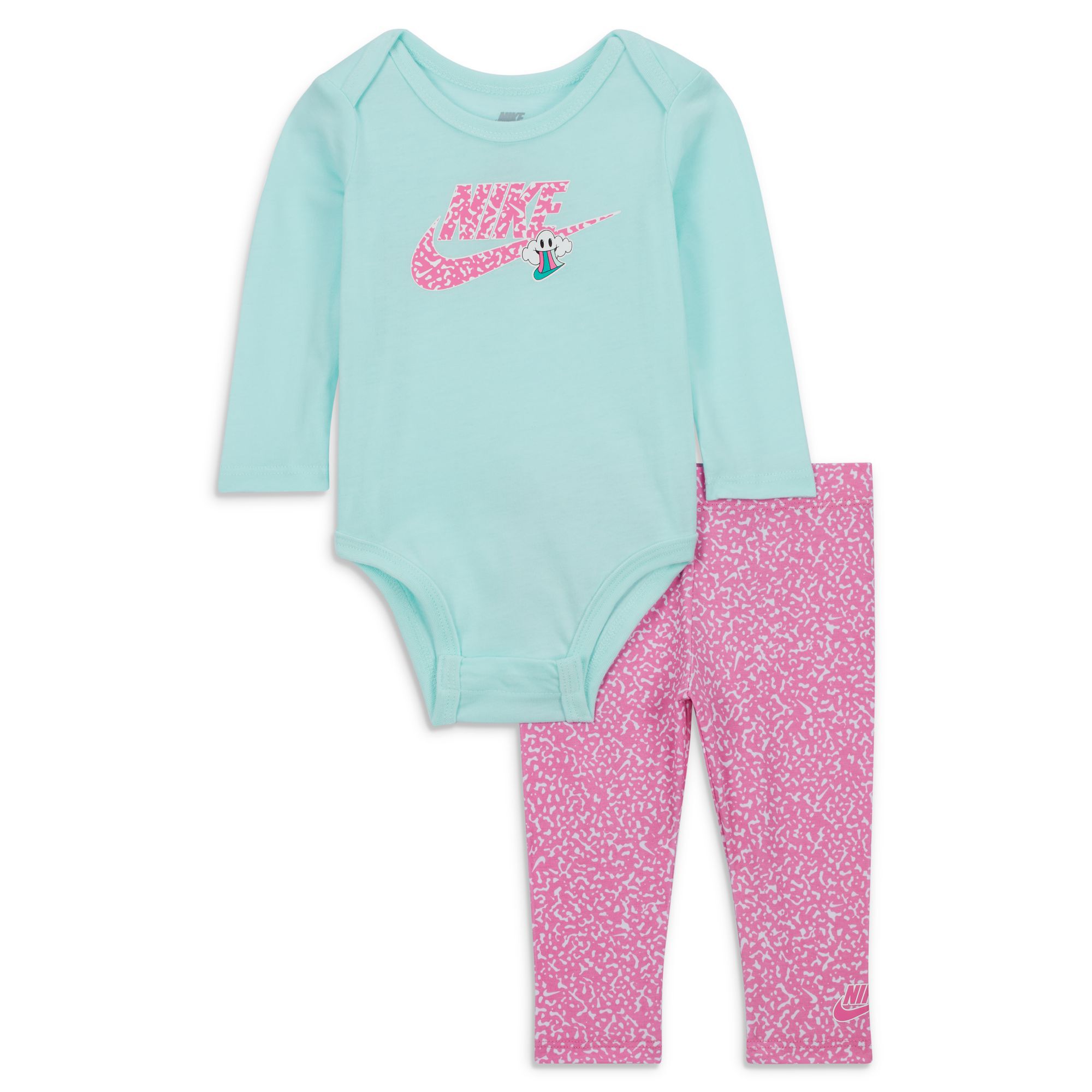 Nike Notebook Printed Bodysuit and Leggings Set image number 0