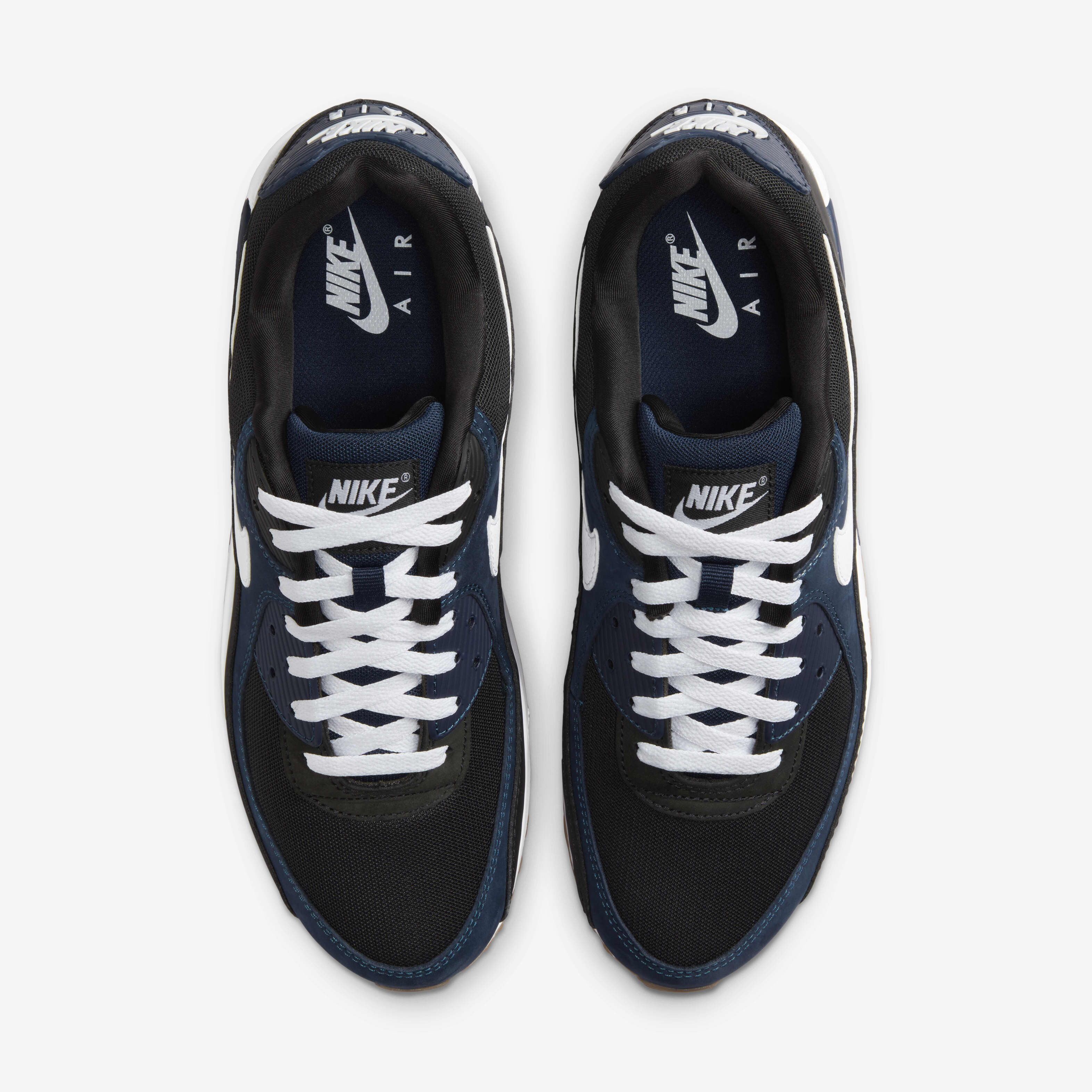 Navy and white air max 9 store