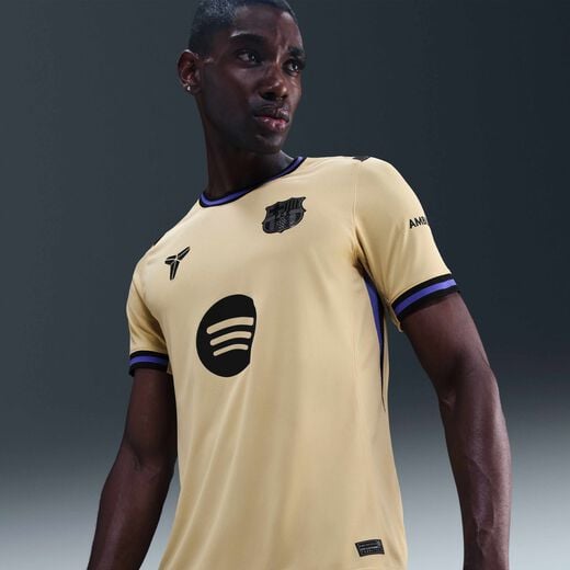 New In Men's Kits & Jerseys-Nike, F.C. Barcelona 2025/26 Stadium Away, Men's Kobe Dri-FIT Football Replica Shirt