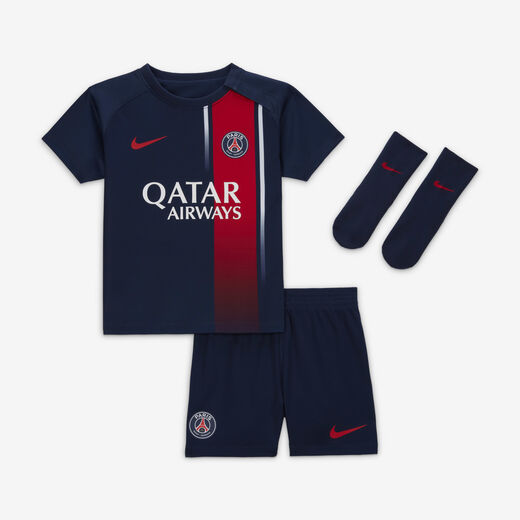 Tracksuits-Nike, Paris Saint-Germain 2023/24 Home, Baby/Toddler Nike Dri-FIT 3-Piece Kit