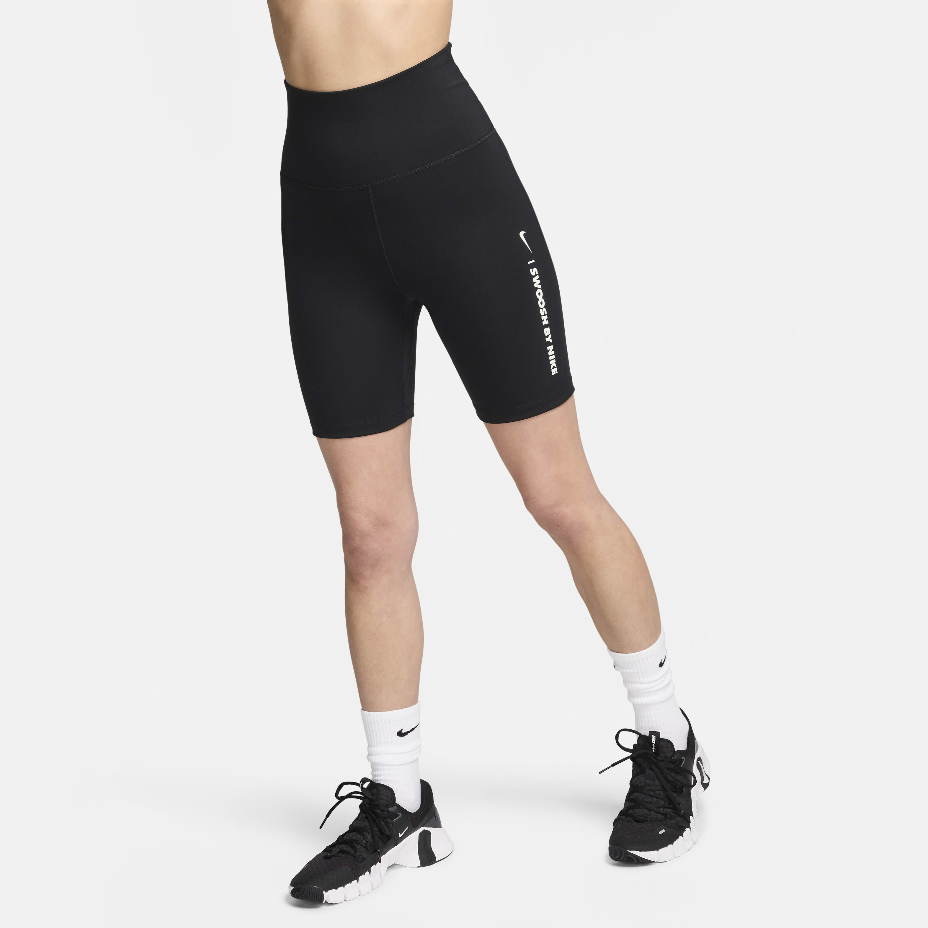 Buy Nike One Women s High Waisted 18cm approx. Biker Shorts Nike Qatar Official
