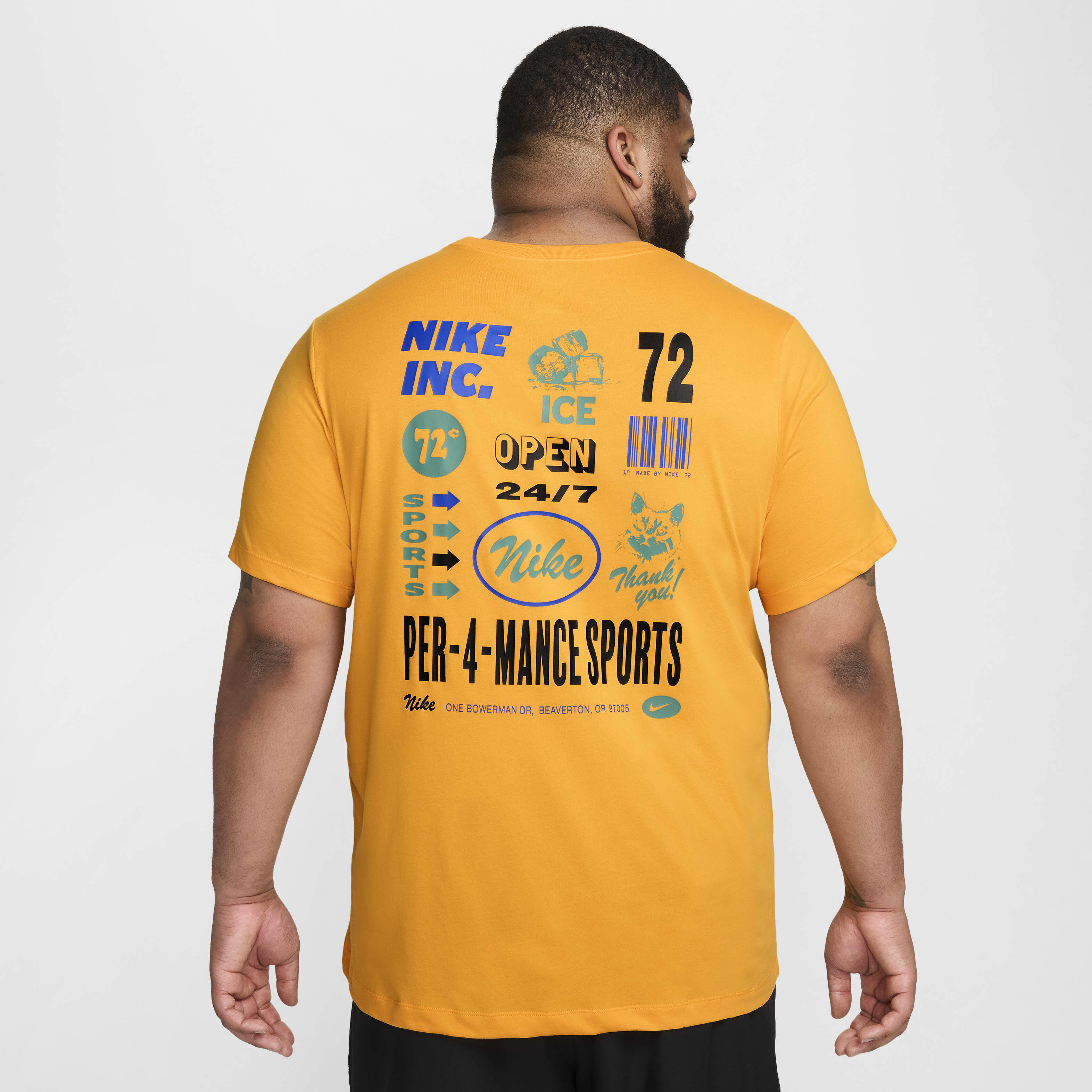 Buy Nike Men's Dri-FIT Fitness T-Shirt - Sundial | Nike