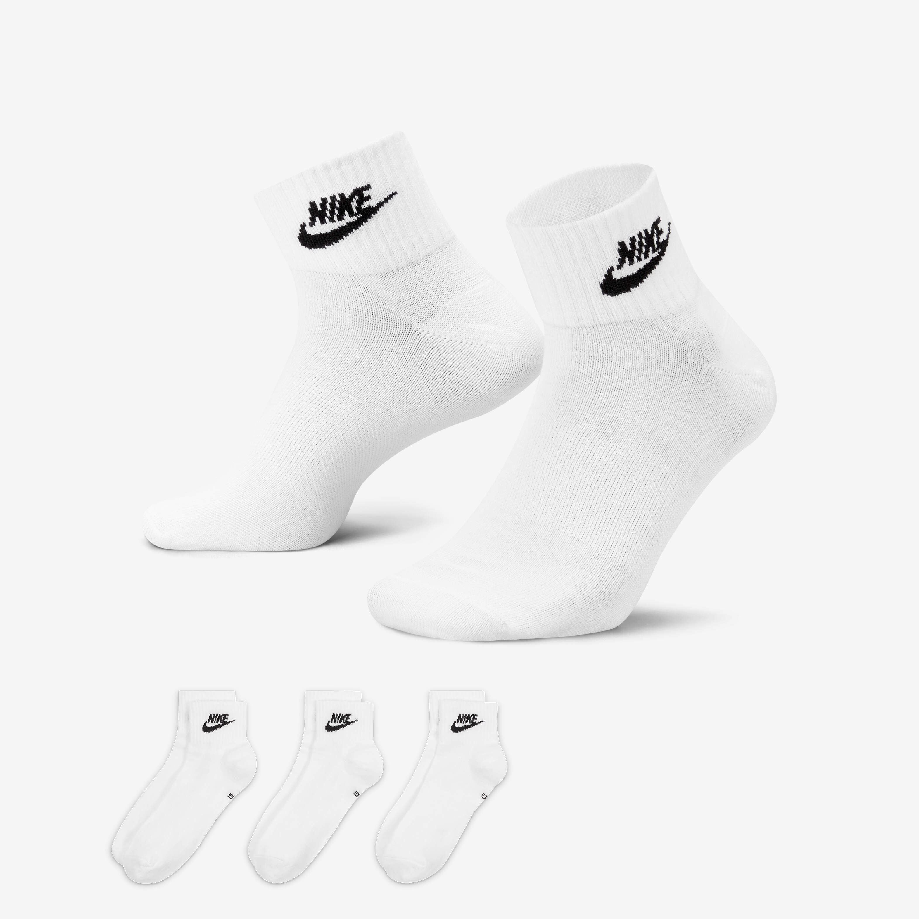 Buy Nike Everyday Essential Ankle Socks 3 Pairs Nike Qatar Official