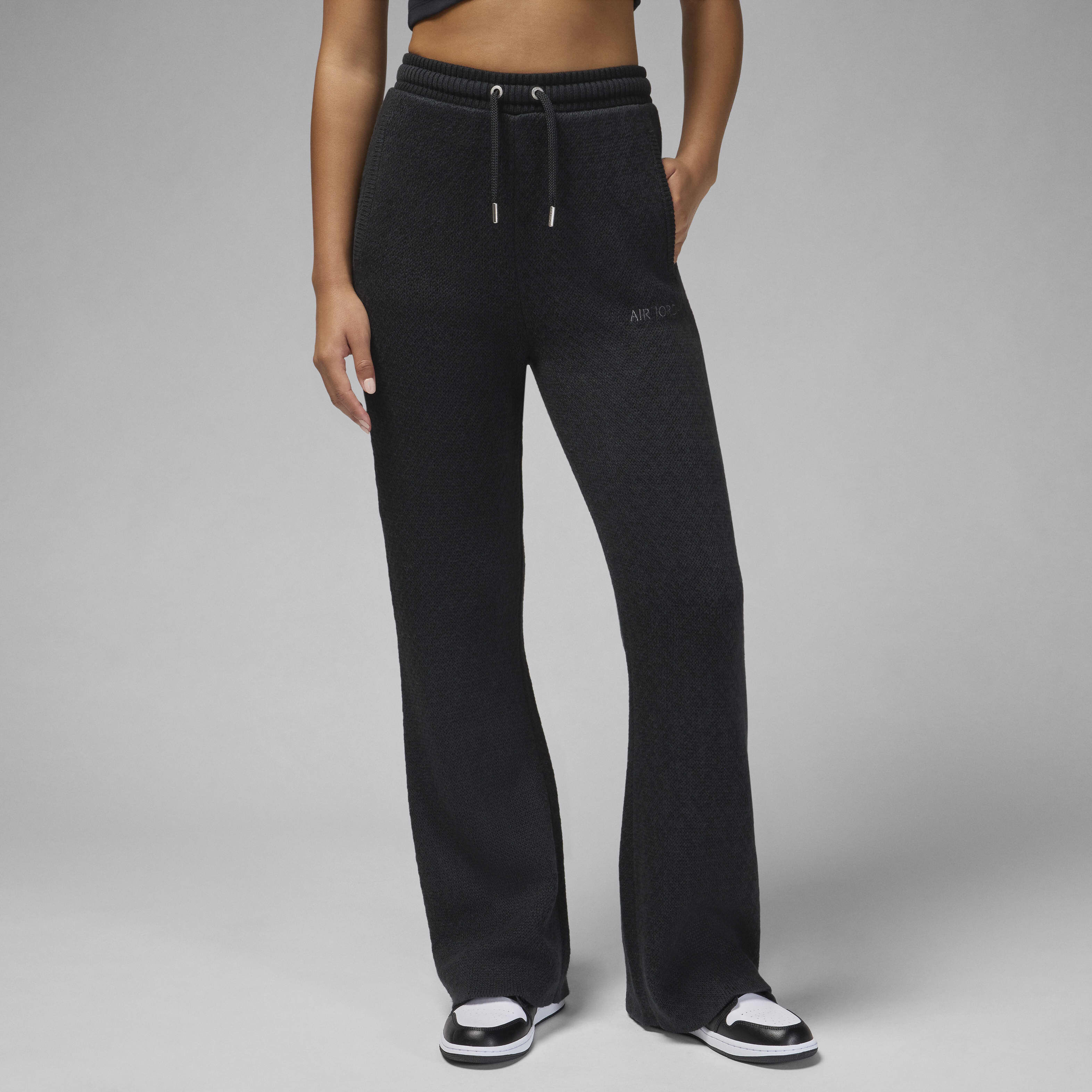 Buy Air Jordan Women's Knit Trousers - Black | Nike Qatar