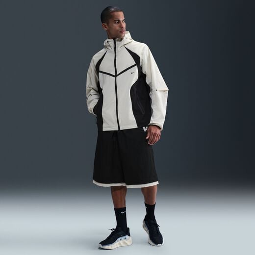 New In Men's Jackets & Gilets-Nike, Nike Tech, Men's Dri-FIT Woven Colour-Block Windrunner Oversized Jacket